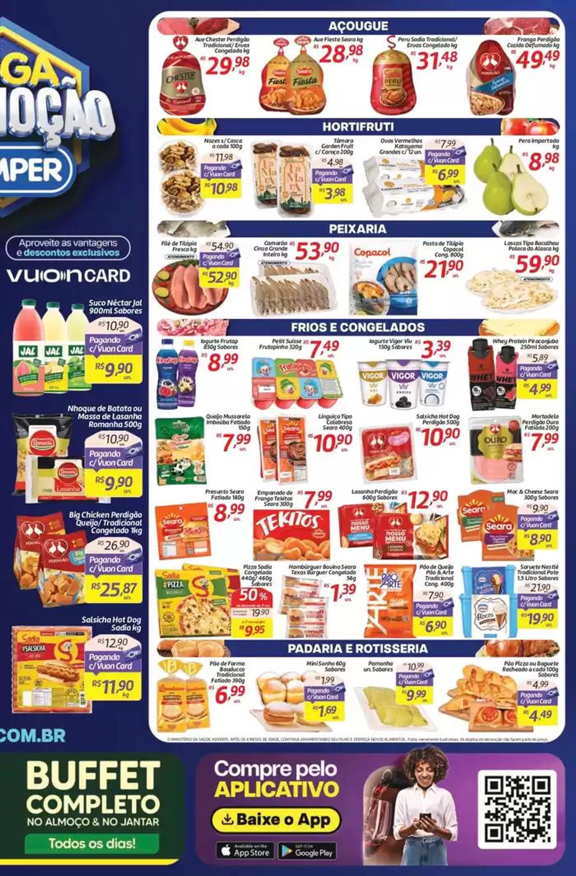 Encarte de Mega Promoção Comper 11 de dezembro até 15 de dezembro 2024 - Pagina 3