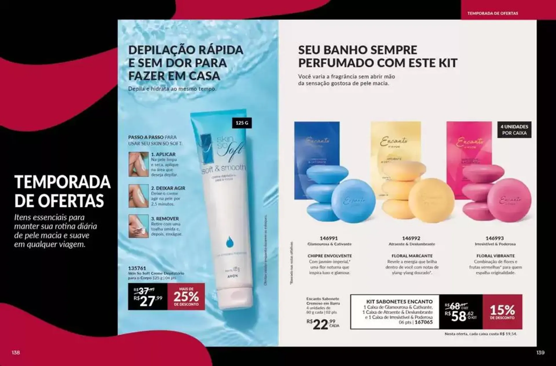 Encarte de Avon Cosméticos  29 de outubro até 15 de novembro 2024 - Pagina 66