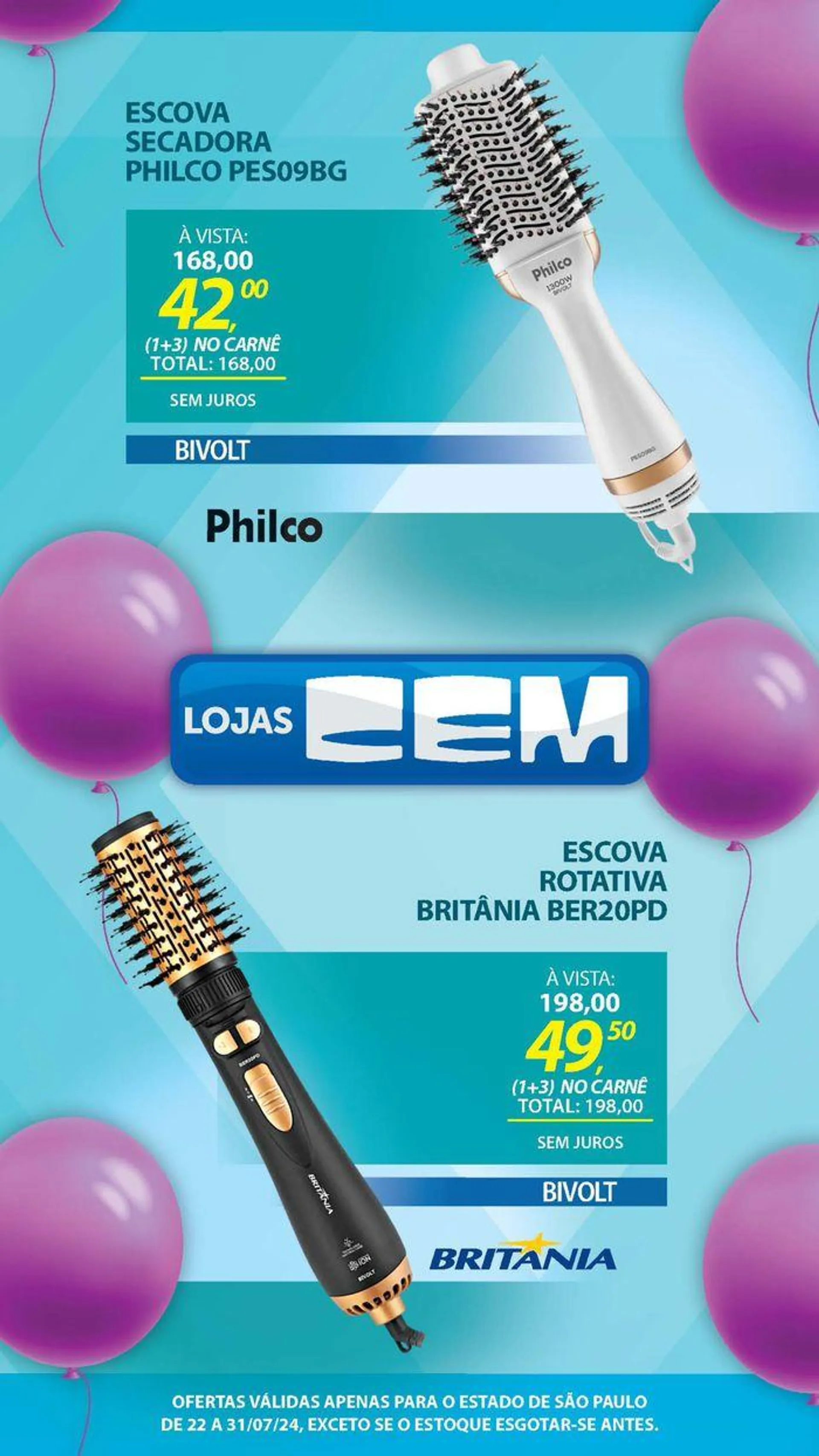 Oferta Lojas Cem - 64