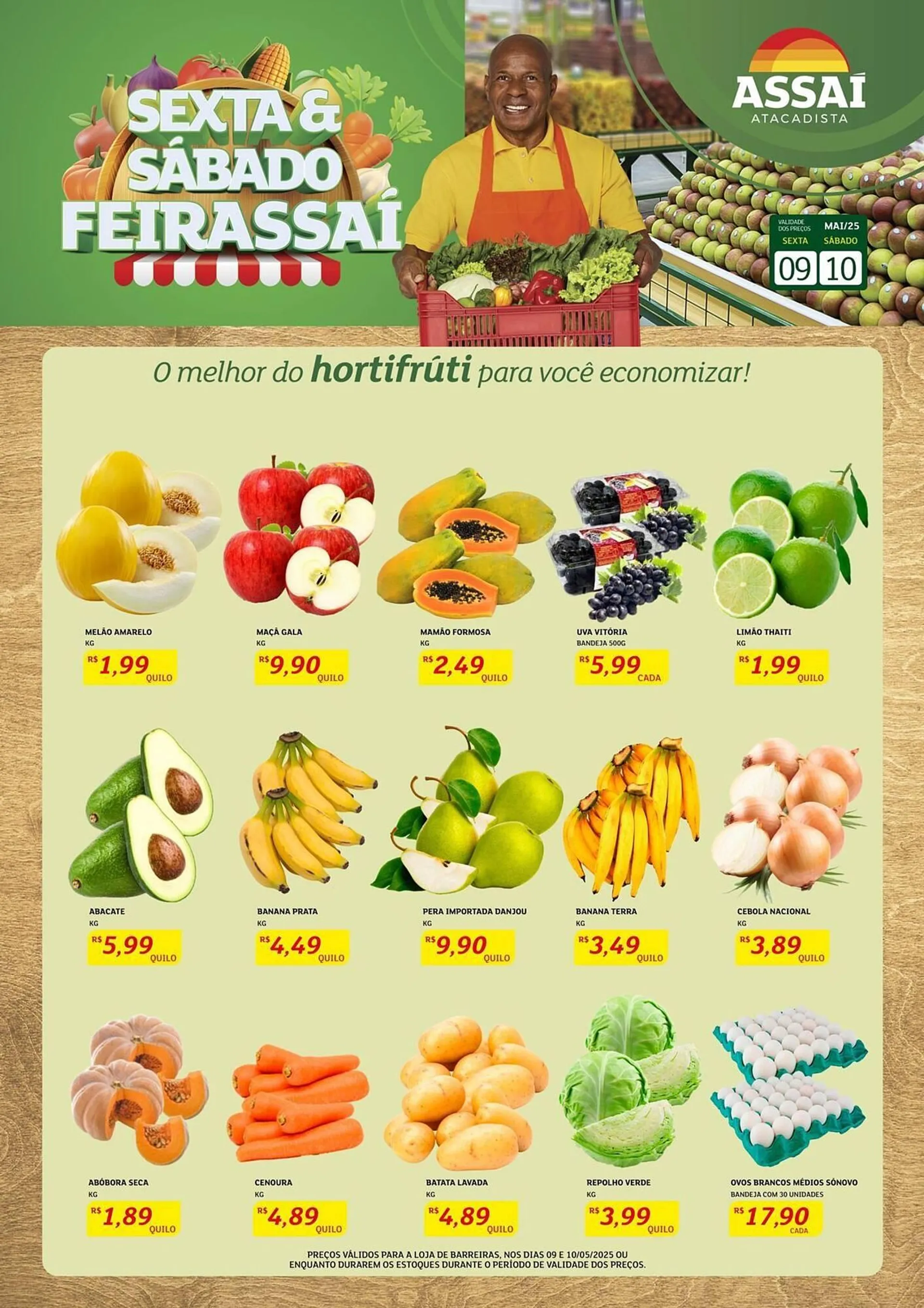 Encarte de Catálogo Assaí Atacadista 10 de maio até 10 de maio 2025 - Pagina 1