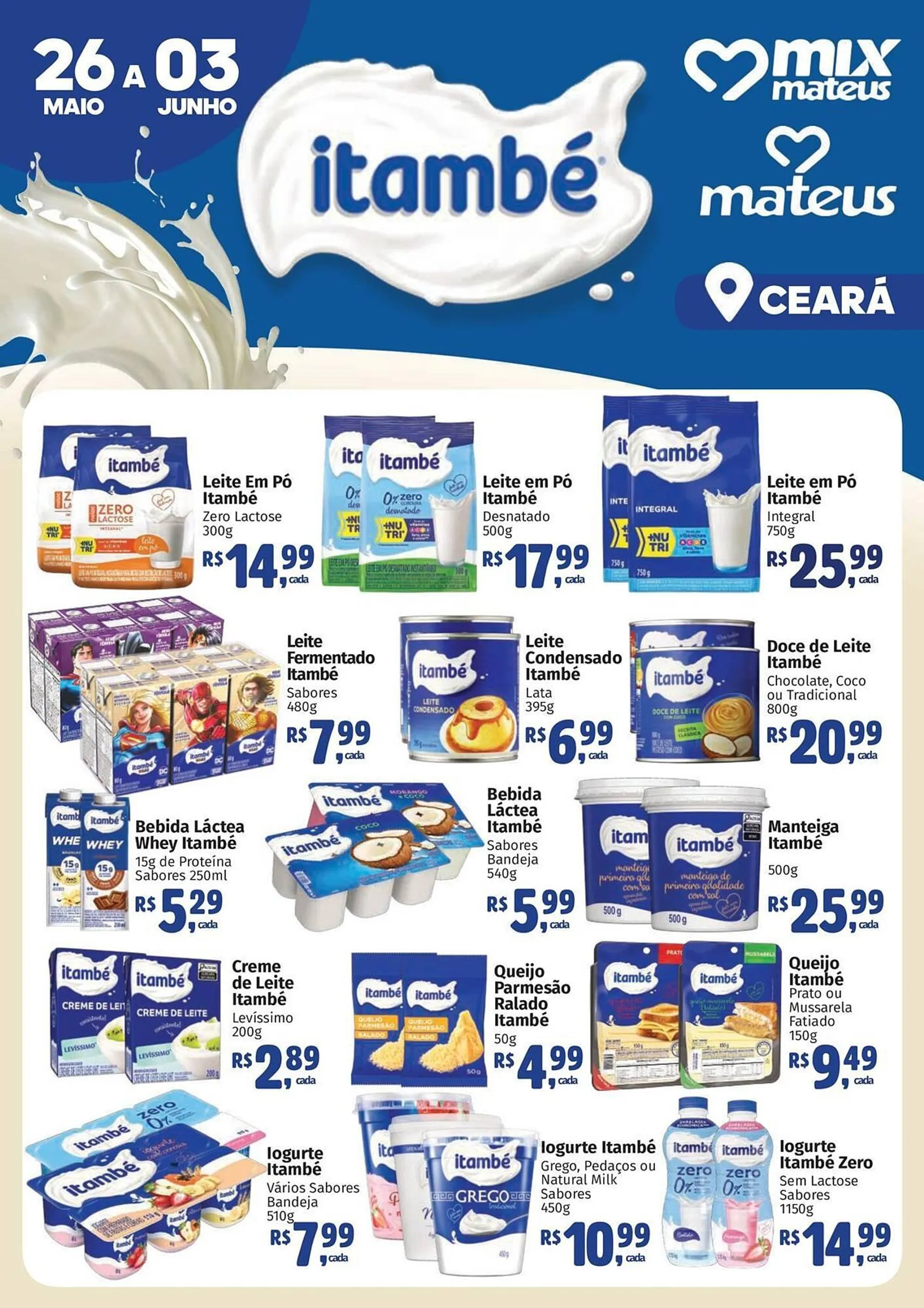 Encarte de Catálogo Supermercados Mateus 26 de maio até 3 de junho 2025 - Pagina 1
