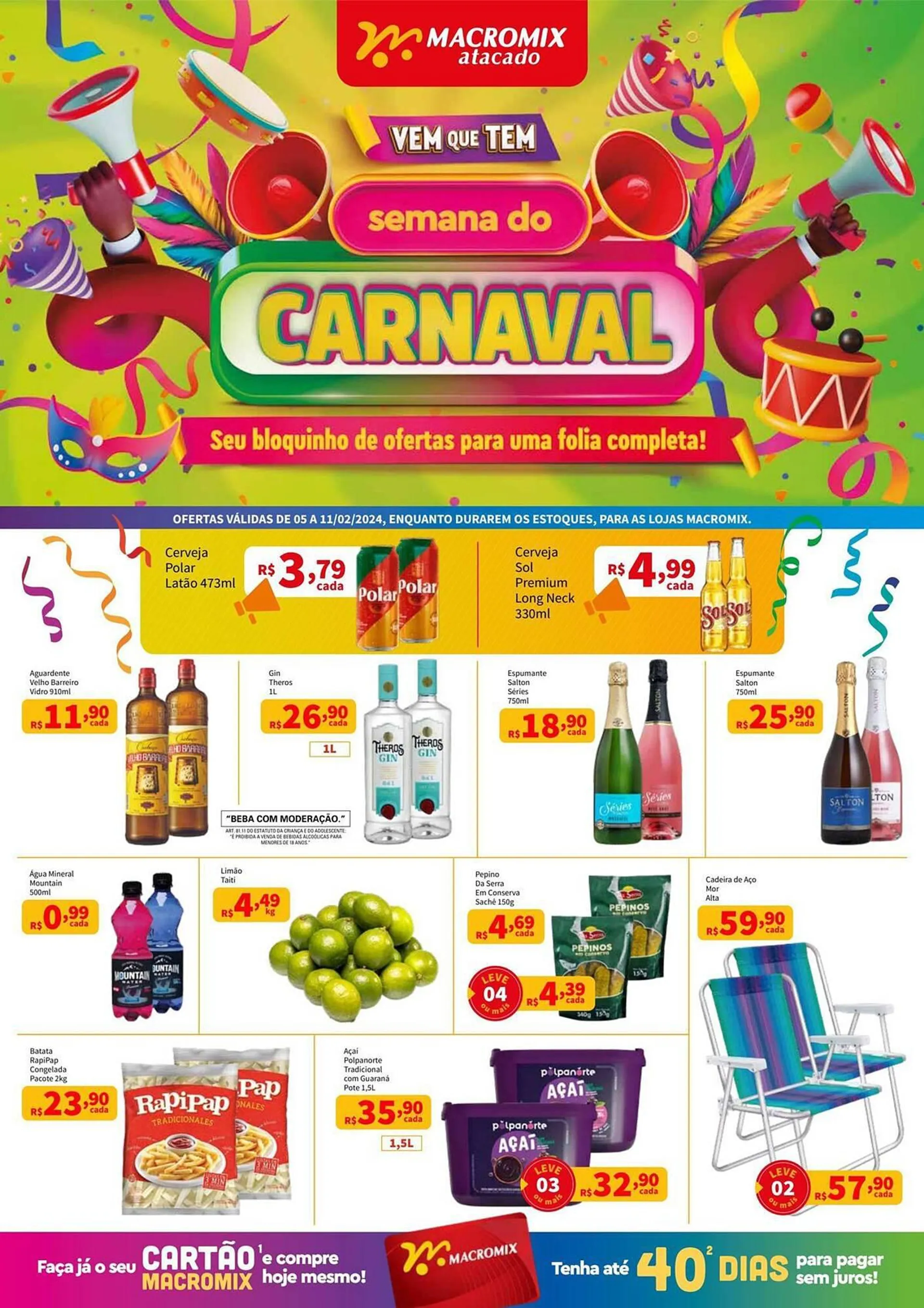 Encarte de Catálogo Macromix Atacado 5 de fevereiro até 12 de fevereiro 2024 - Pagina 
