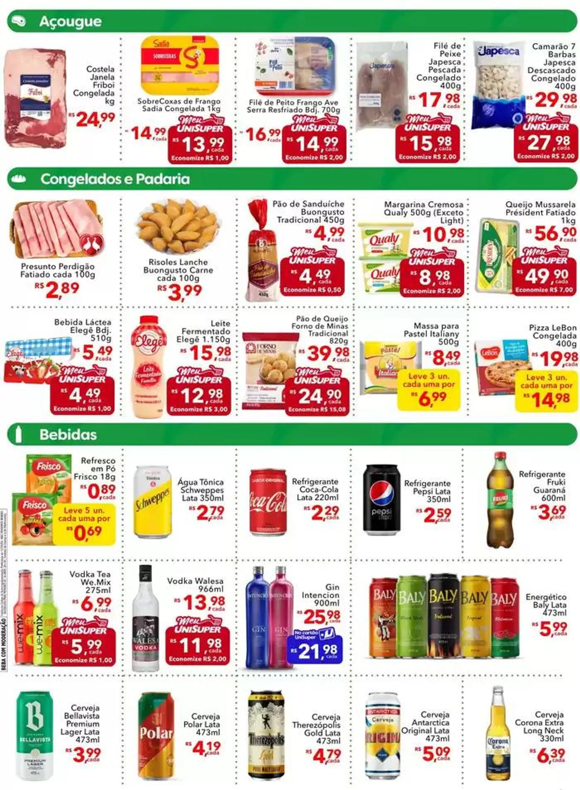 Encarte de Folheto final de semana 27 de março até 30 de março 2025 - Pagina 3