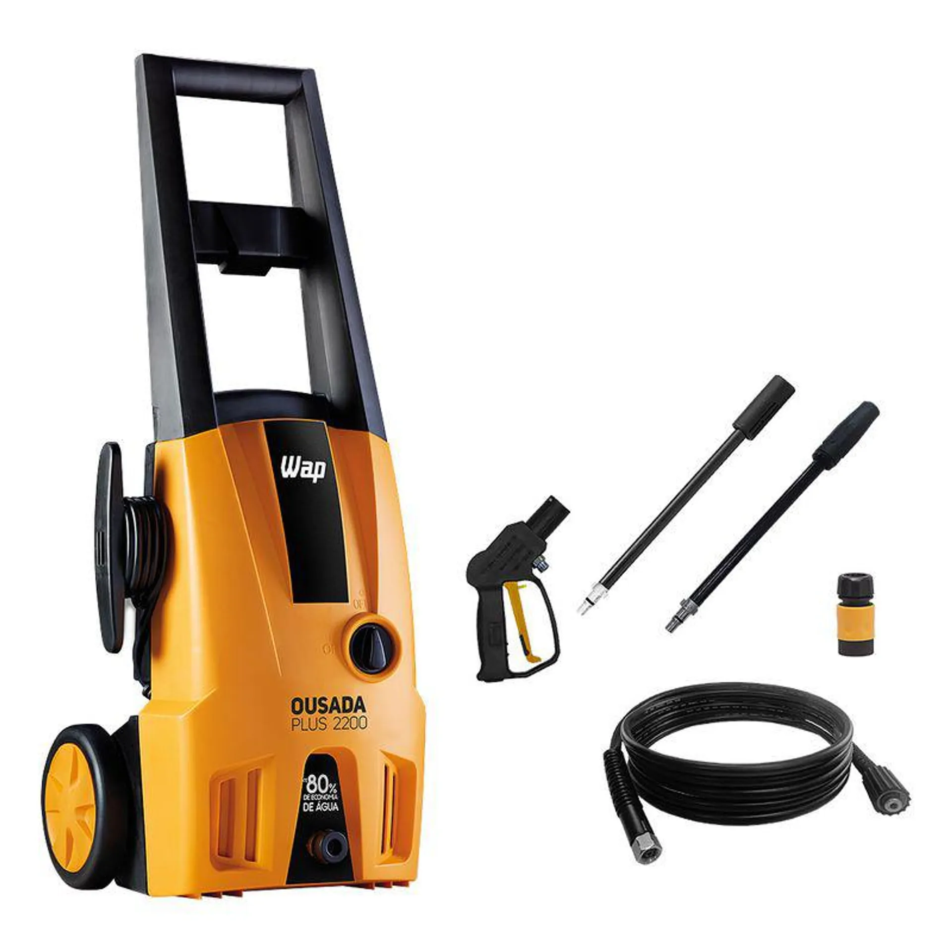 Lavadora de Alta Pressão Wap Ousada Plus 1750Psi 1500W Engate Rápido