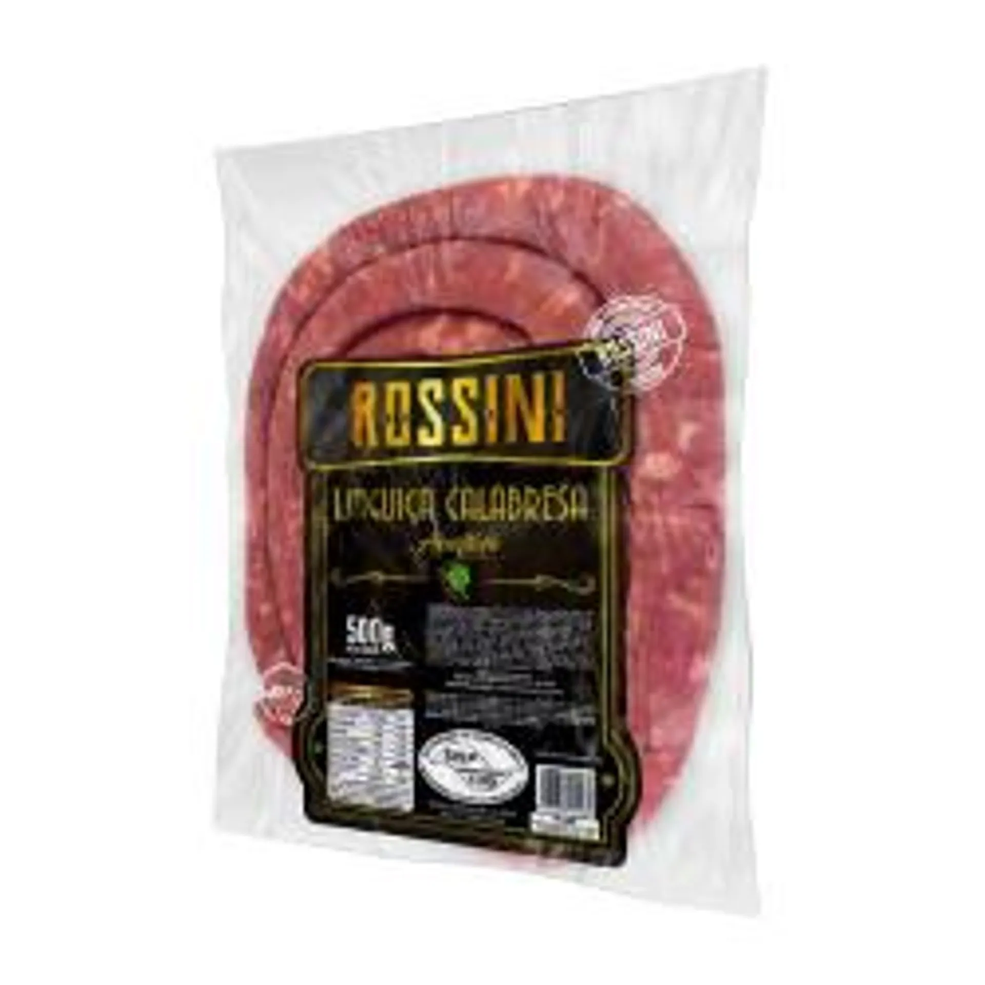 Linguica Rossini 400g Calabresa Aperitivo