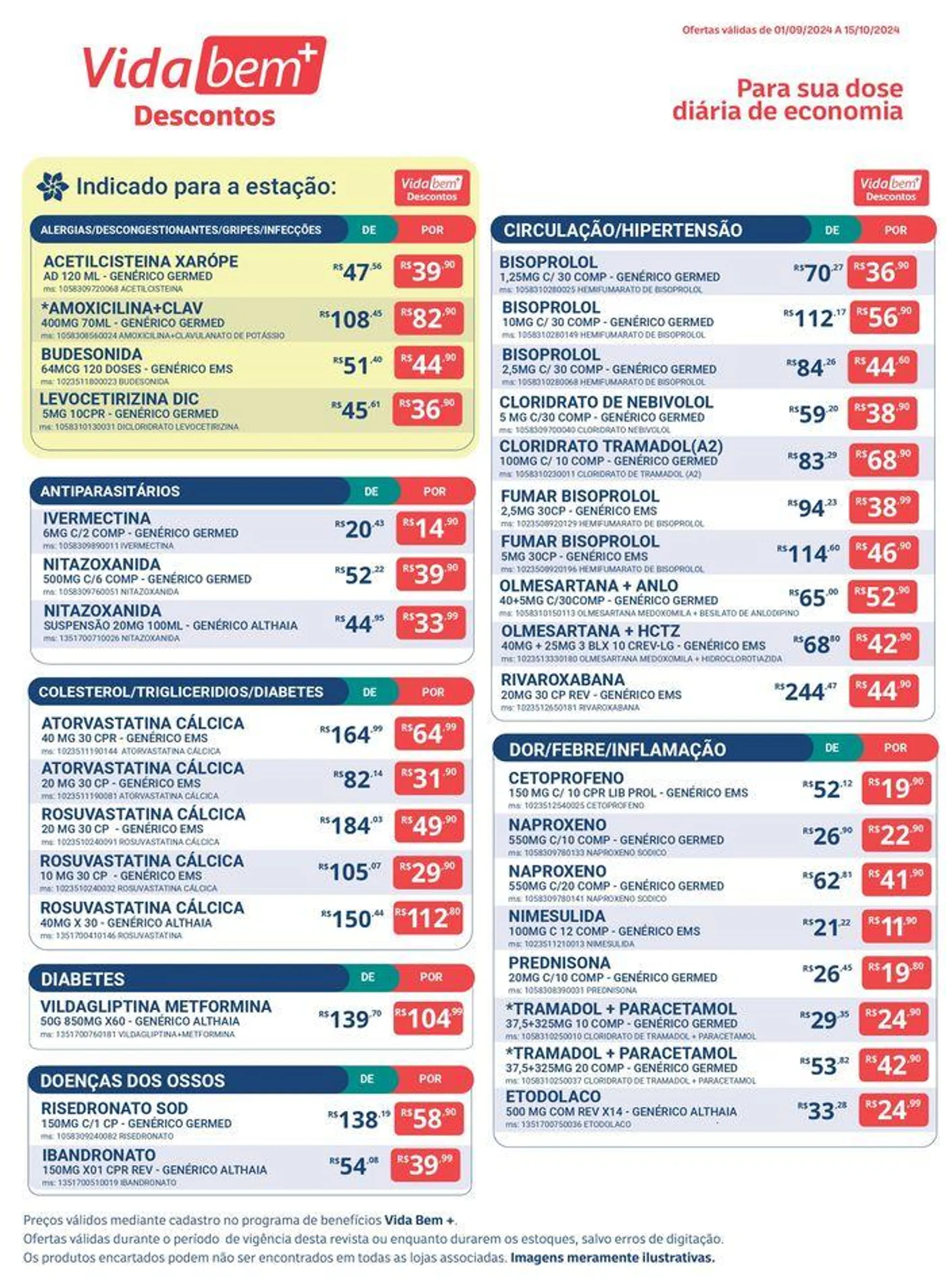 Encarte de Ofertas Especiais 10 de setembro até 15 de outubro 2024 - Pagina 18