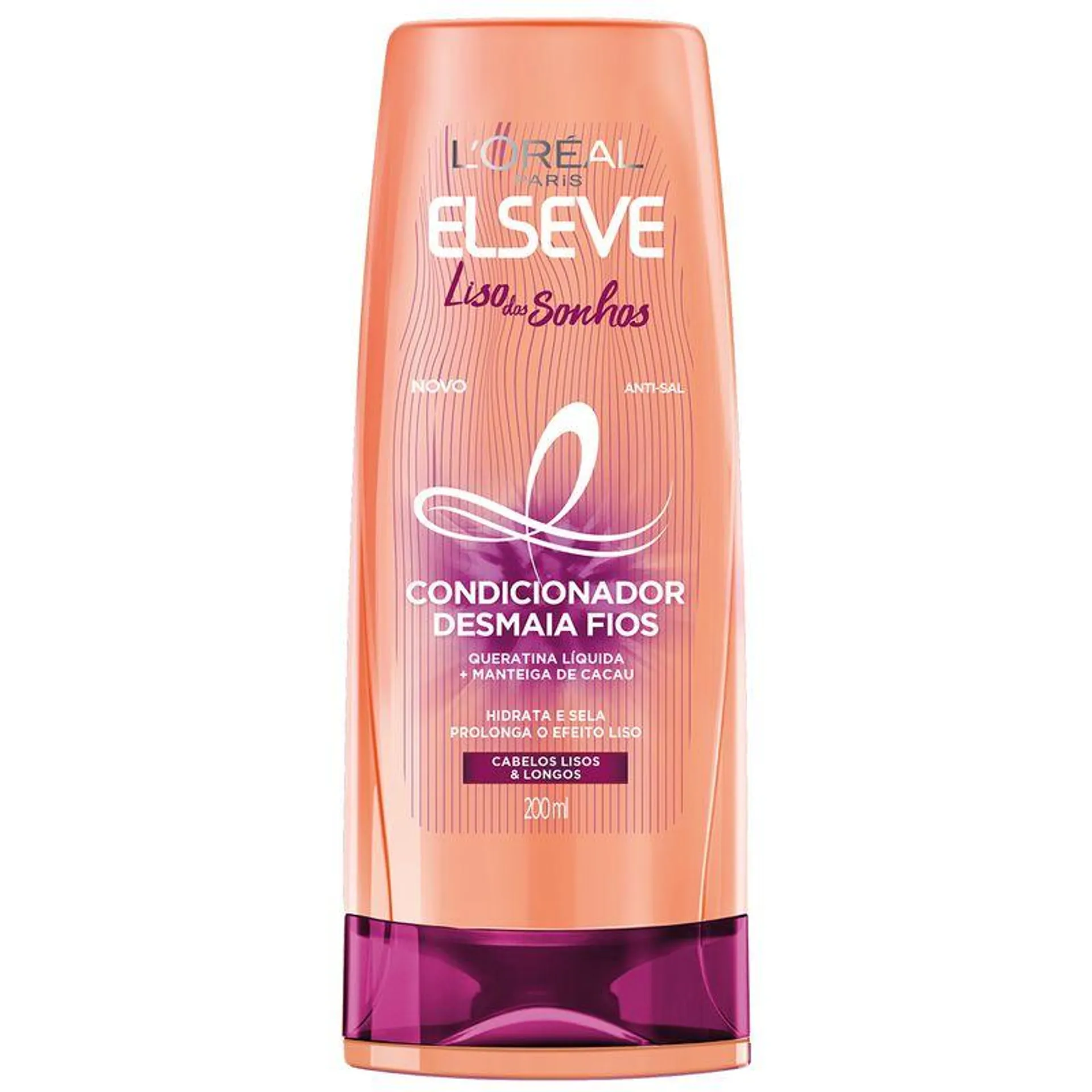 Condicionador Elseve Lisos Dos Sonhos 200ml