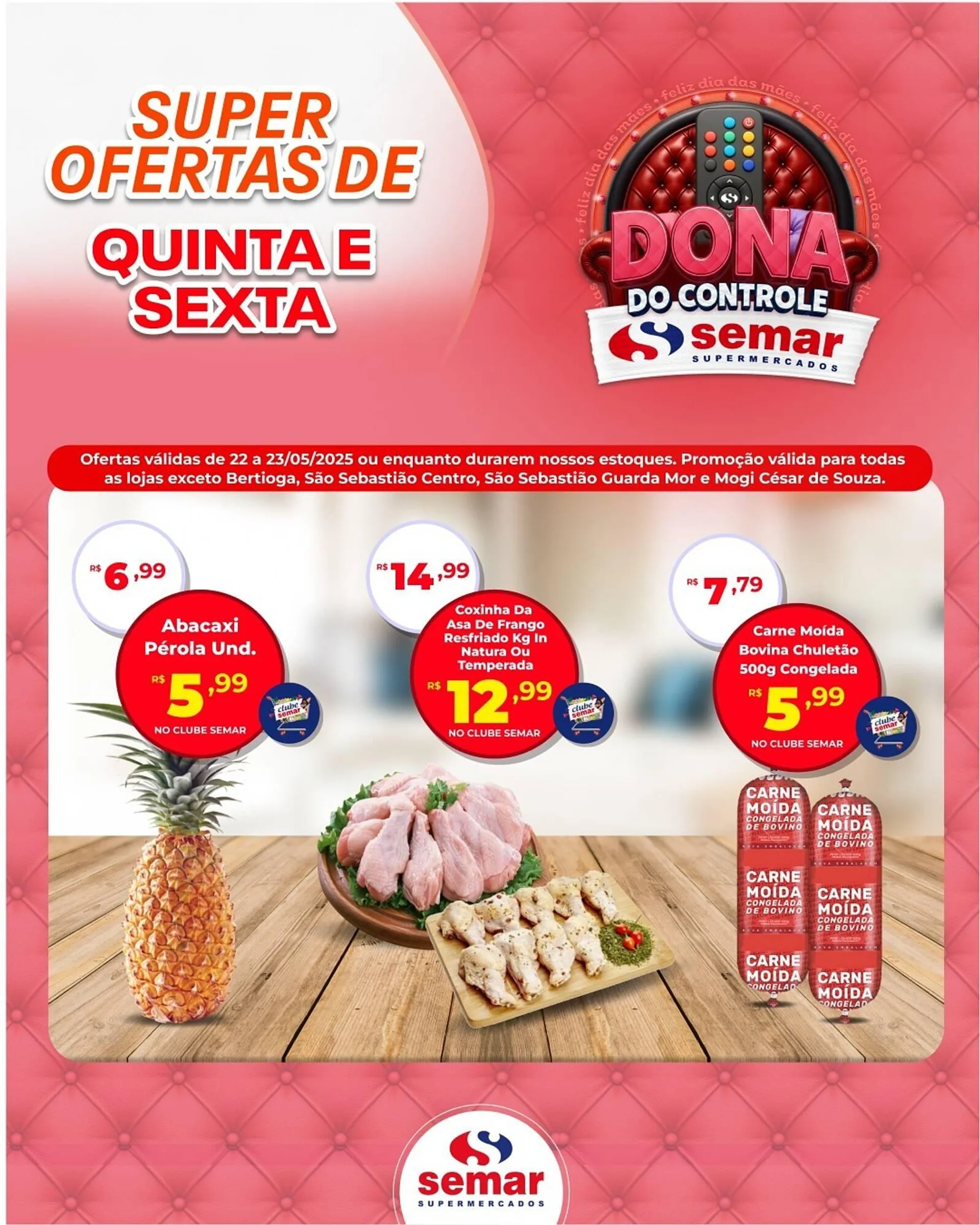 Encarte de Catálogo Semar Supermercado 22 de maio até 23 de maio 2025 - Pagina 2