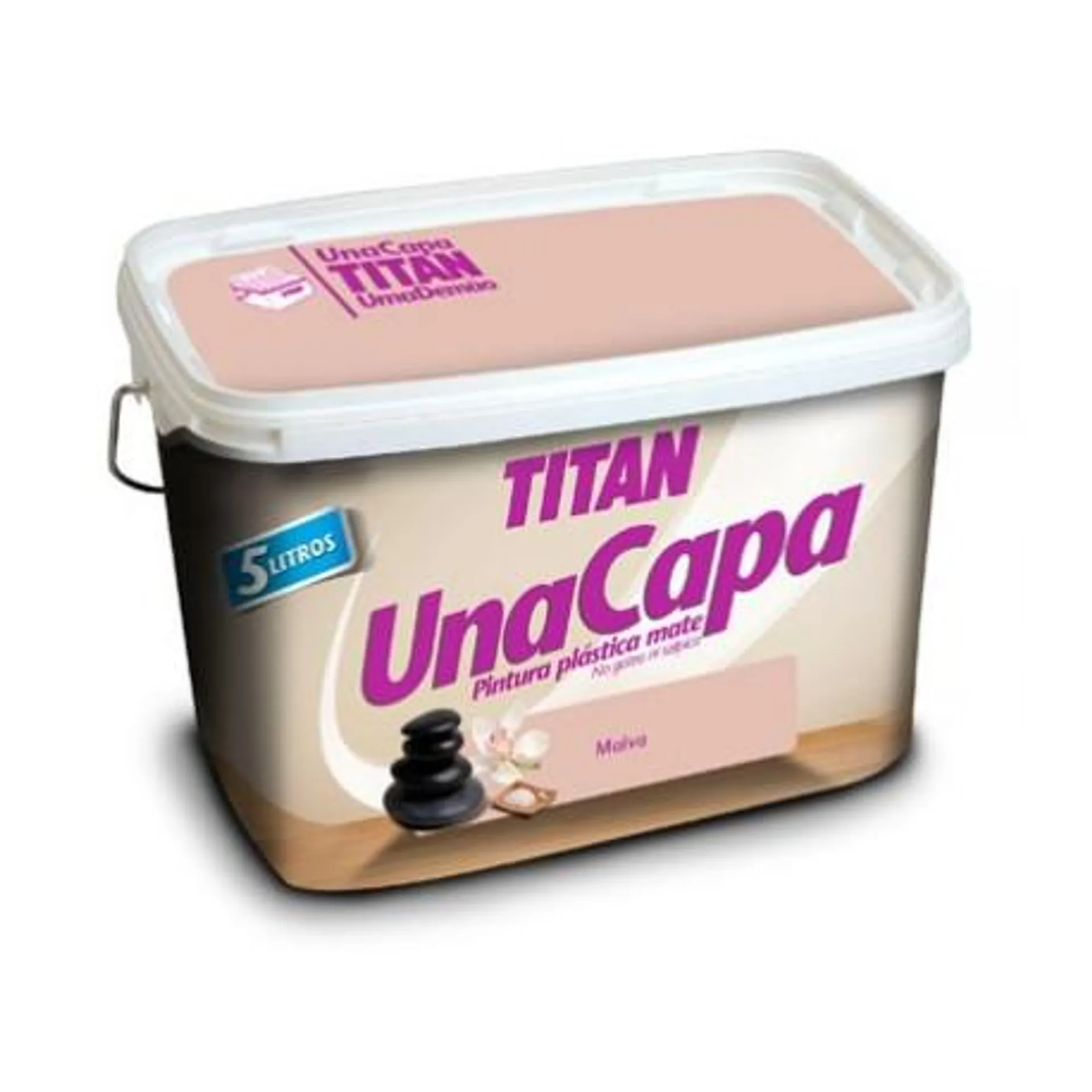 TITAN UNA CAPA MALVA 4L