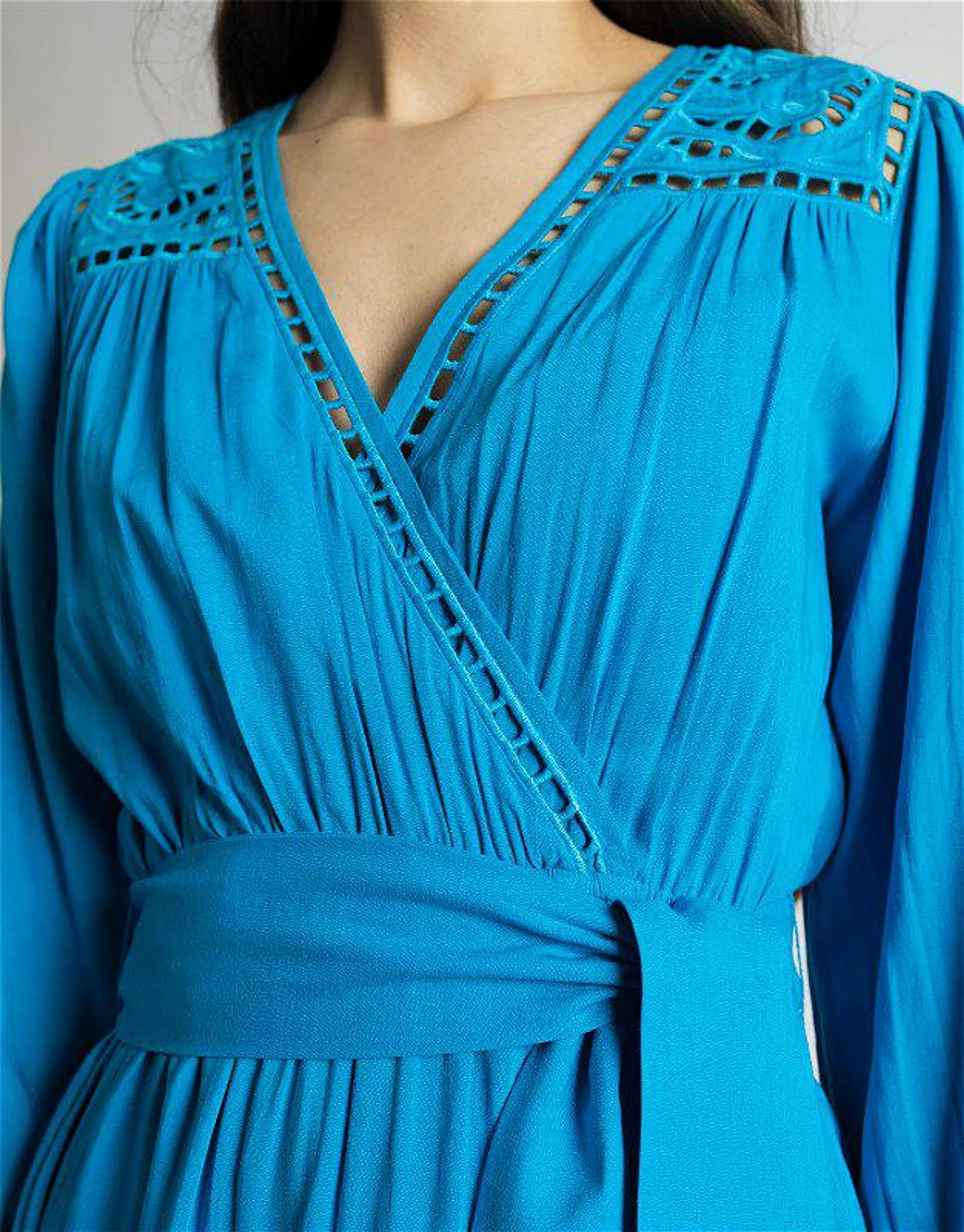 Robe Chrissy Dress Bleu