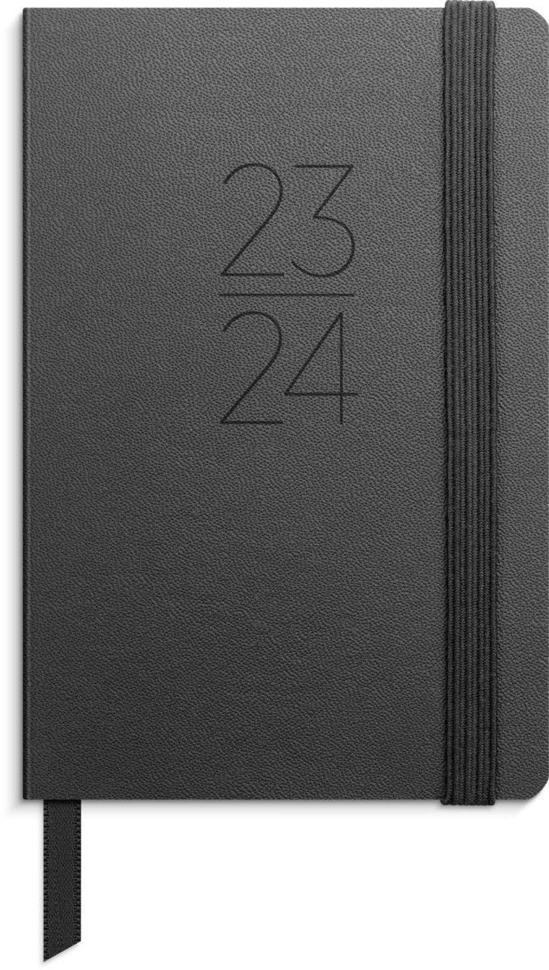 Kalender 23/24 Grieg A7 Pocket uke Sort