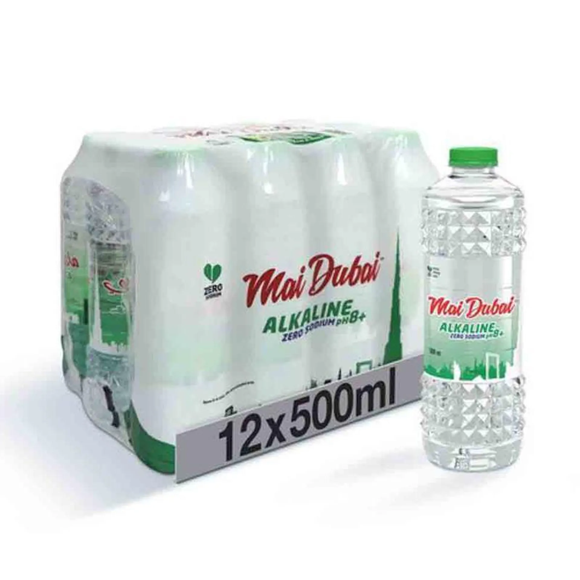 Mai Dubai Alkaline Zero Sodium 500mlx12