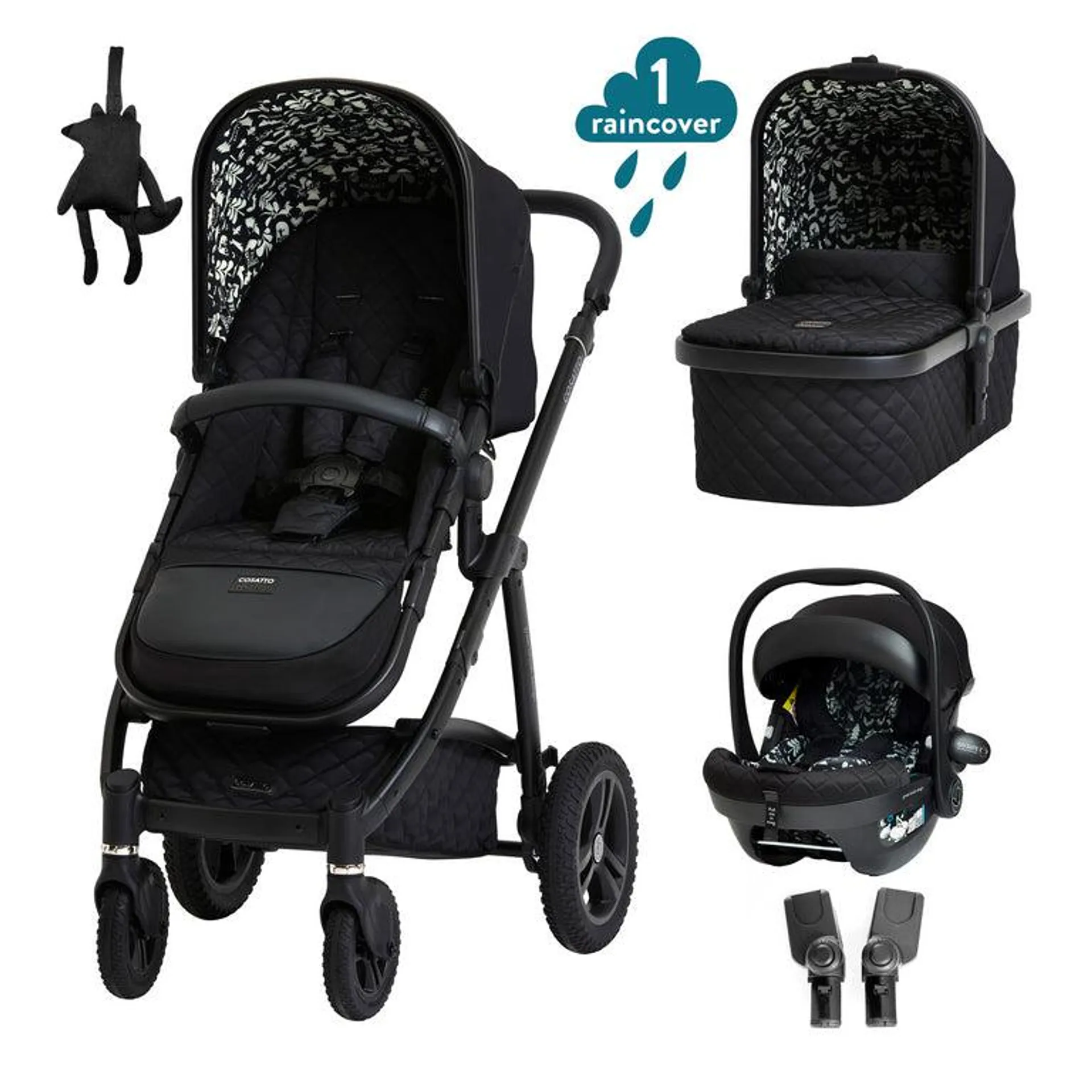 Pack Wow 2 con silla de coche - Silhouette