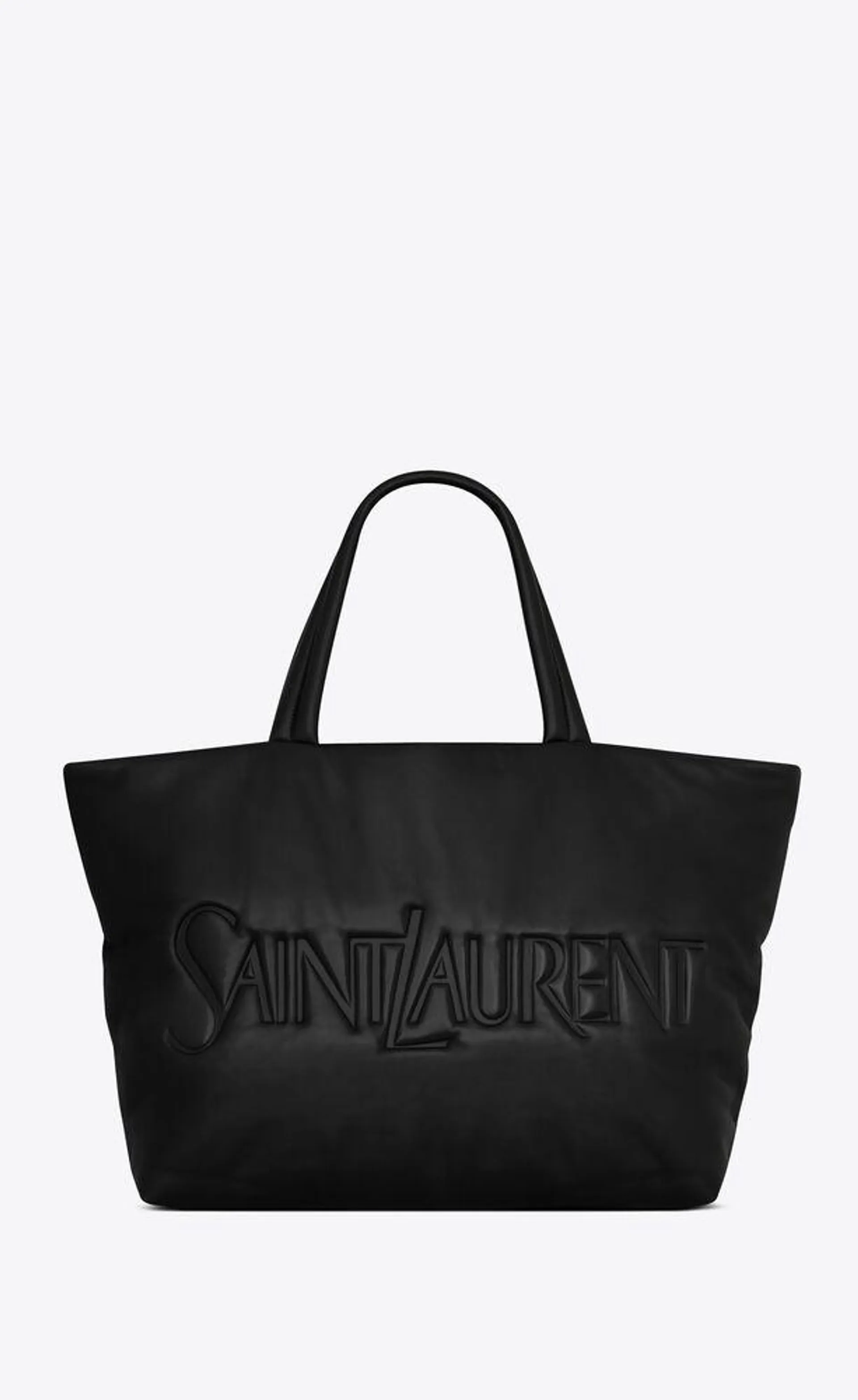 bolso tote saint laurent de napa de cordero