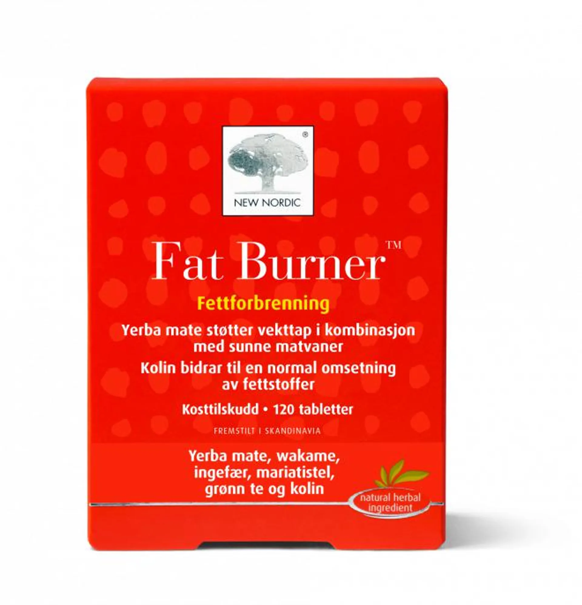 New Nordic Fat Burner 120 tab