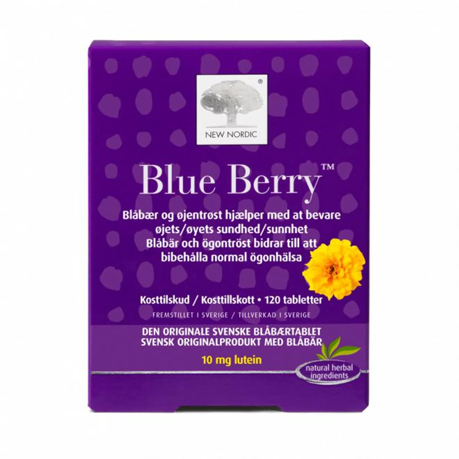 New Nordic Blue Berry 120 tab