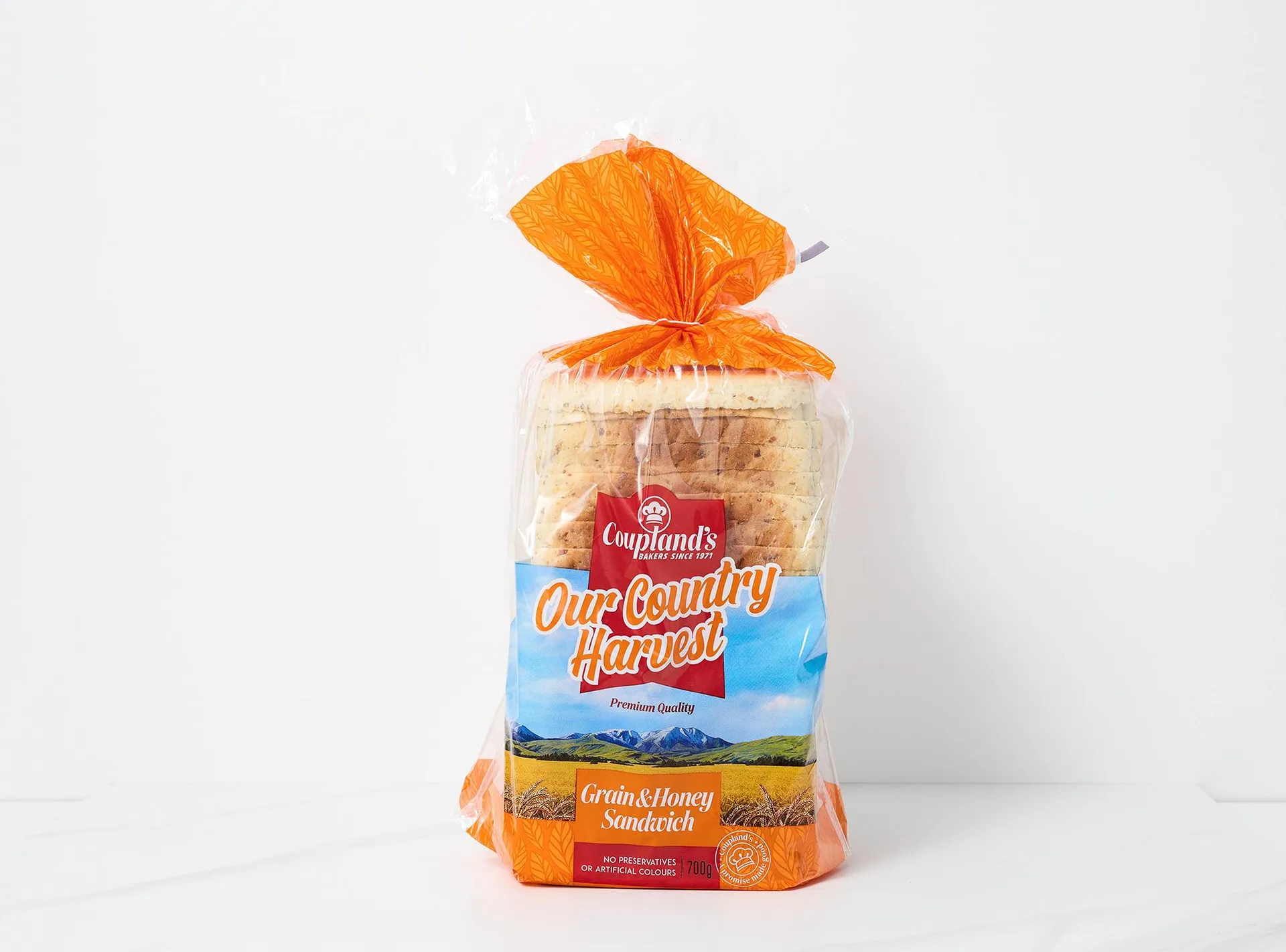 Couplands Country Harvest Grain & Honey Sandwich Bread