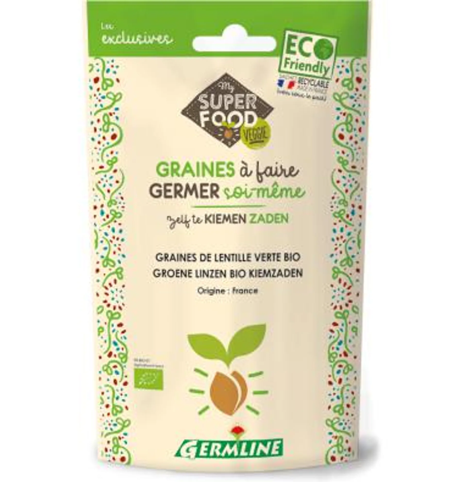 Graines à germer Lentille (150g)