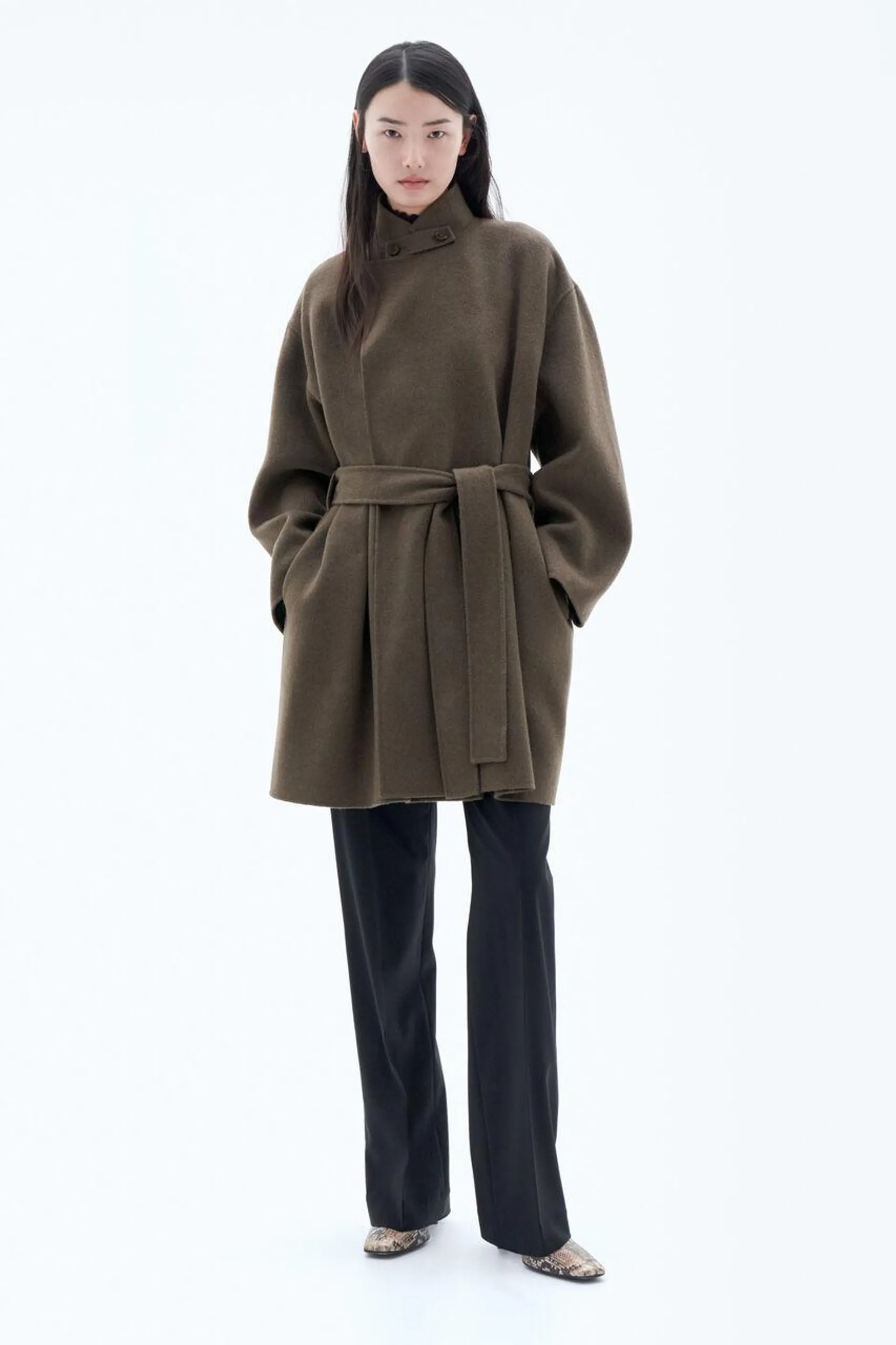 Edina Jacket Olive Melange