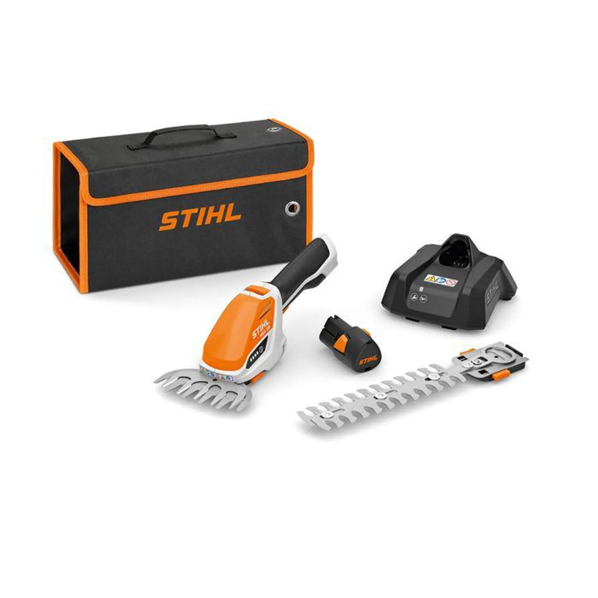 STIHL HSA 26 Small Battery Hedge Trimmer & Grass Trimmer Kit