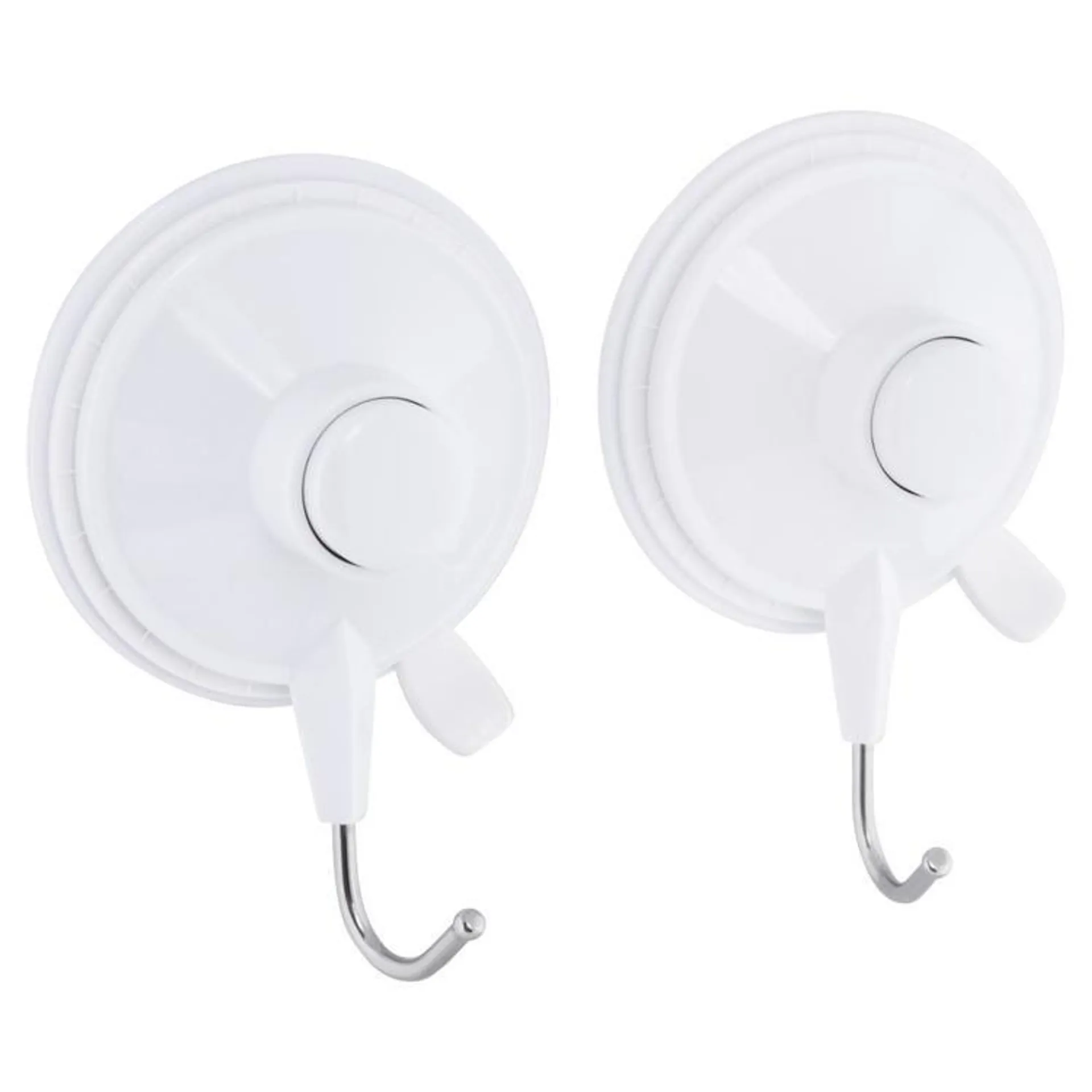 Naleon Super Suction Hooks White