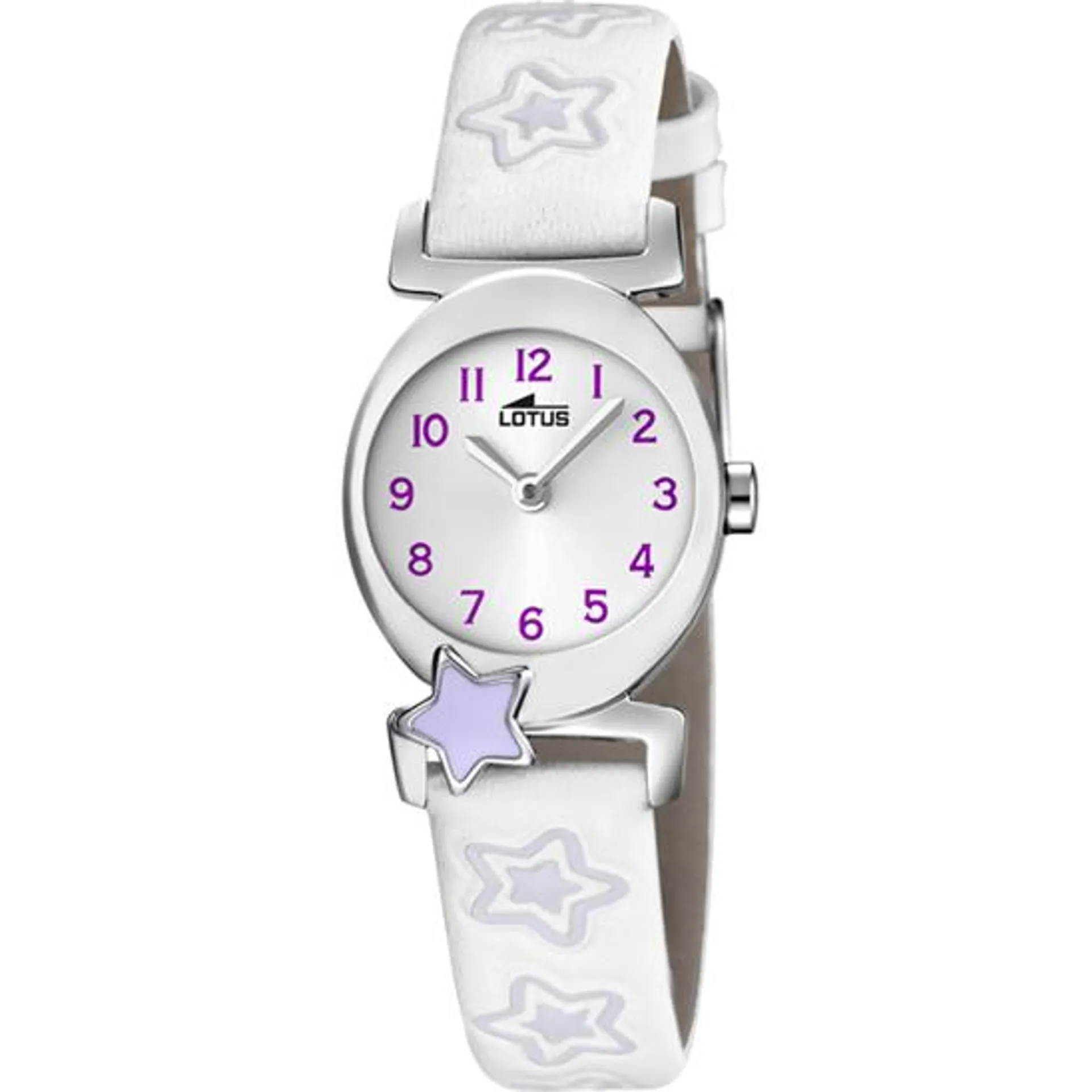 RELOJ INFANTIL LOTUS CON ESFERA BLANCA 18173/3