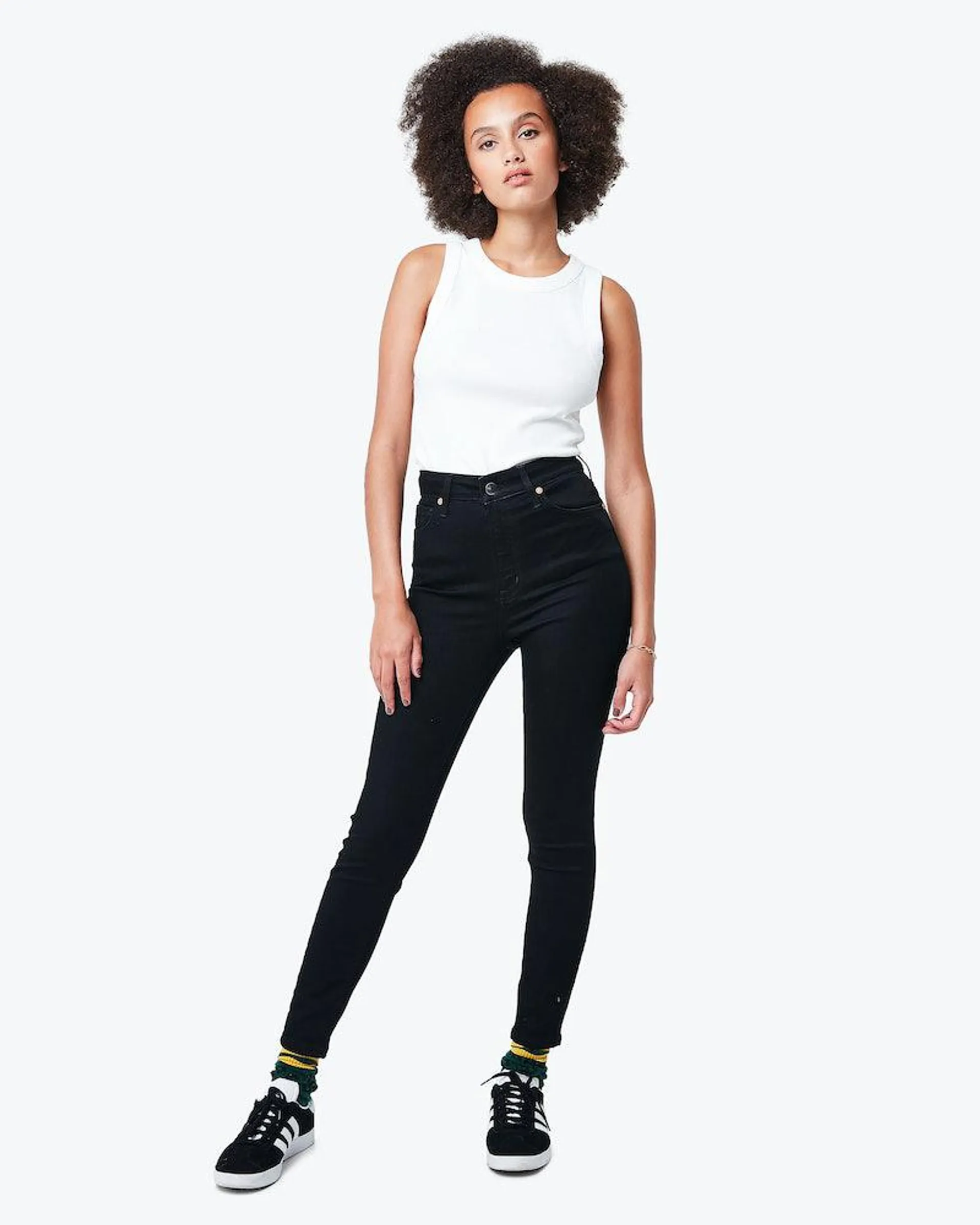 Peachy High 99 A Svart Jeans