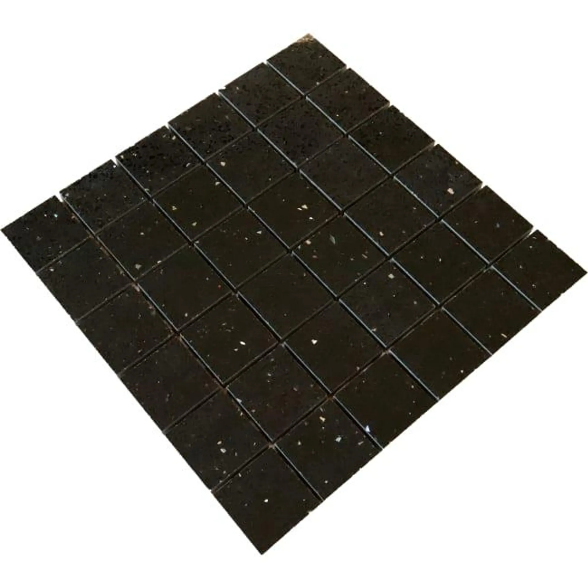 Mosaic Quartz Stone Black 5x5