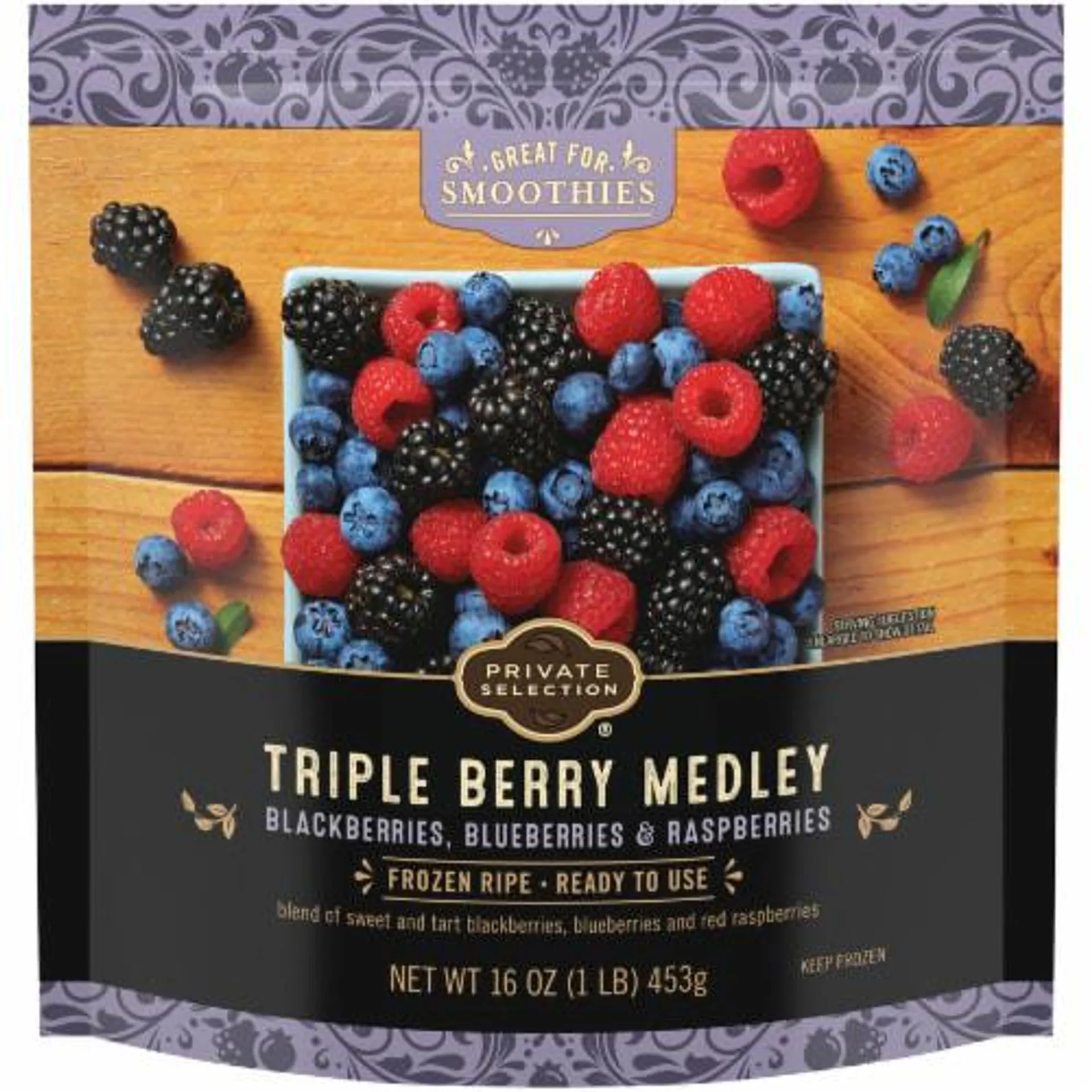 Private Selection® Frozen Triple Berry Medley