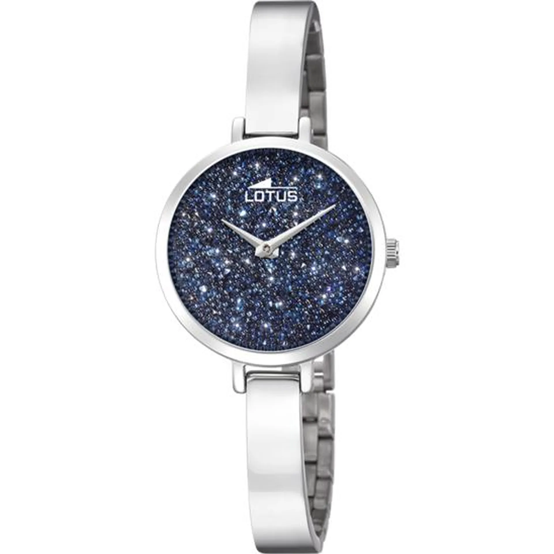 RELOJ LOTUS 18561/3 AZUL CORREA DE ACERO INOXIDABLE 316L, MUJER