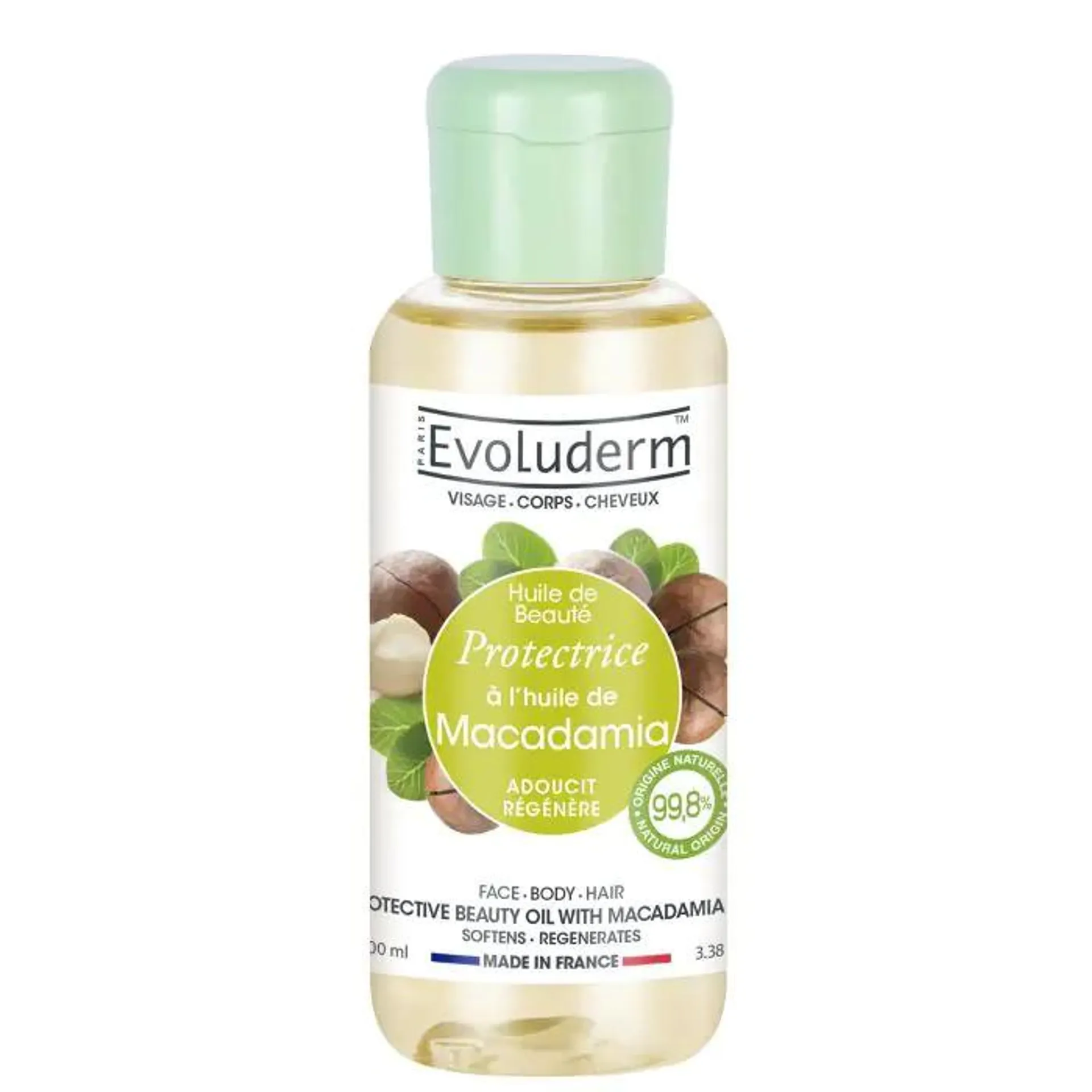 Aceite Multiusos con Aceite de Macadamia