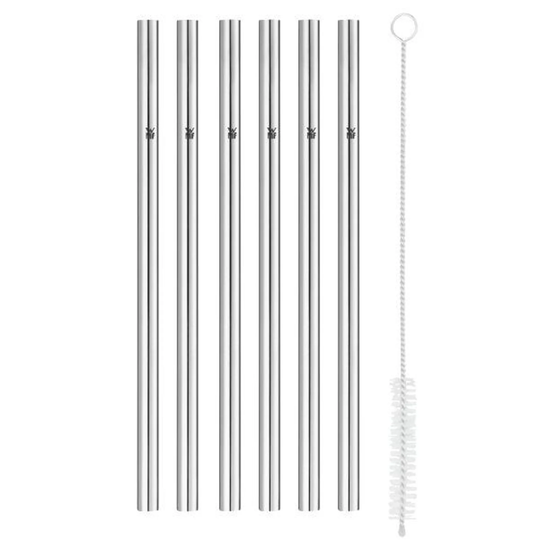 BARIC Straws 6 pcs. 180 mm with brush