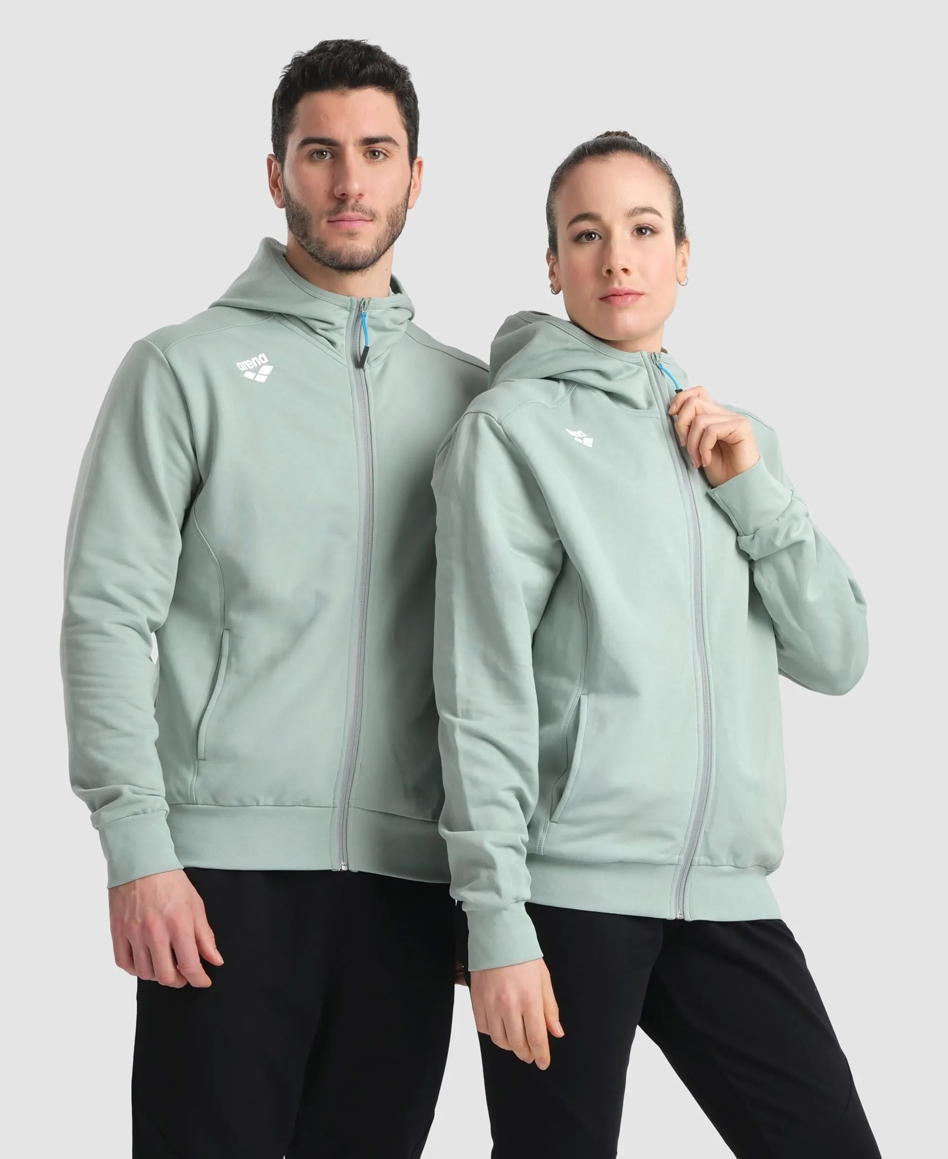 Chaqueta capucha Unisex Team Paneles