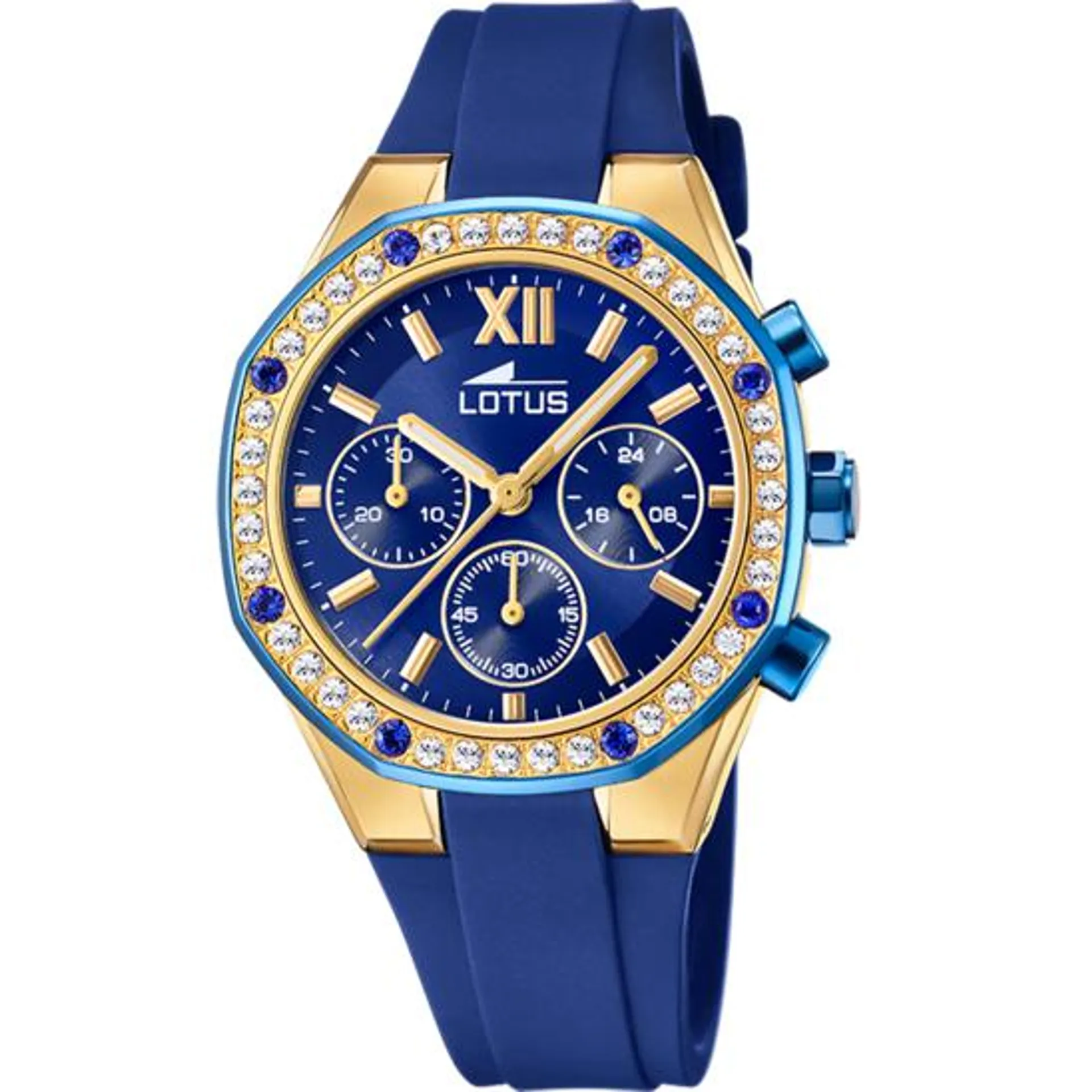 RELOJ DE MUJER LOTUS EXCELLENT CON ESFERA AZUL 18876/1