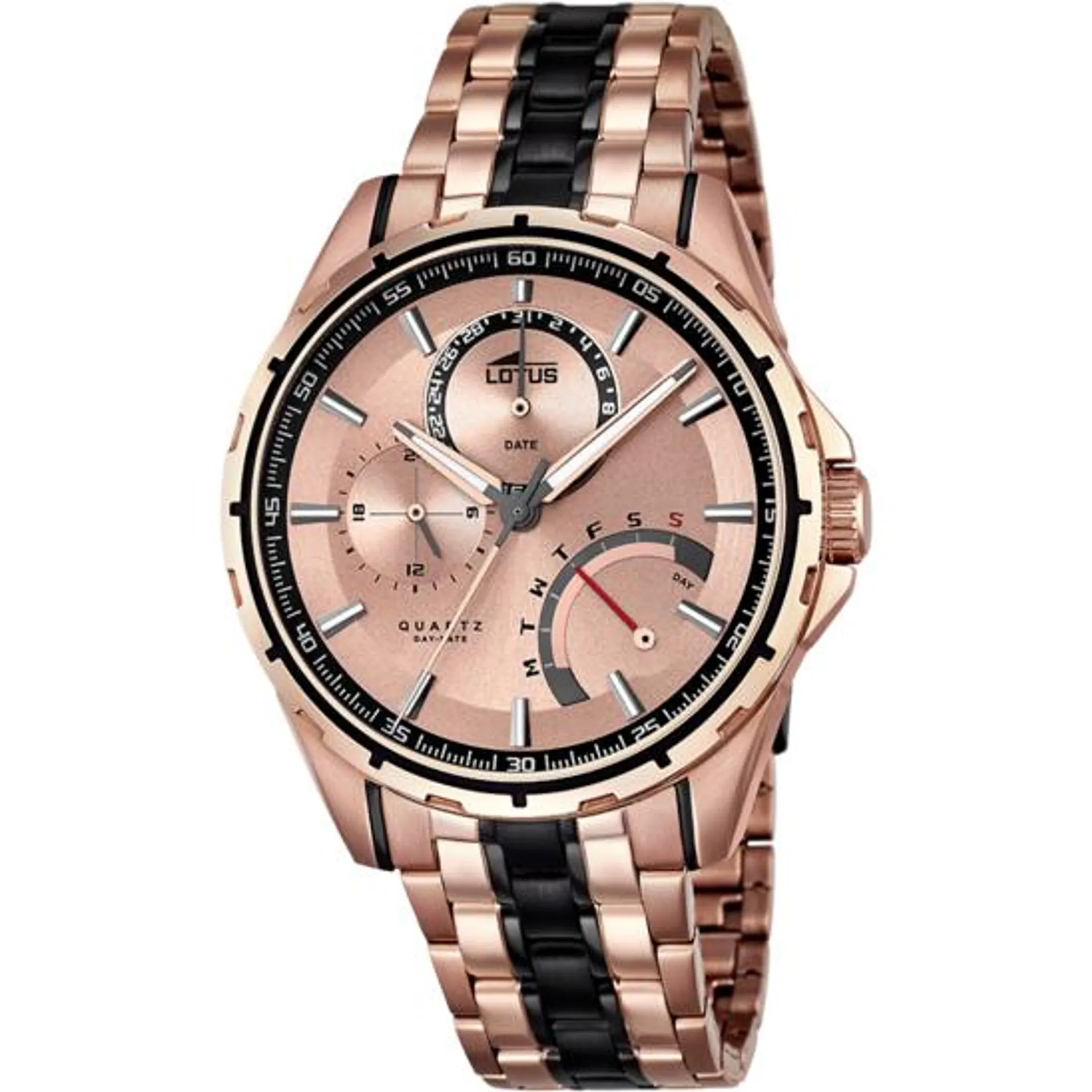 RELOJ DE HOMBRE LOTUS CON ESFERA ROSA 18204/1