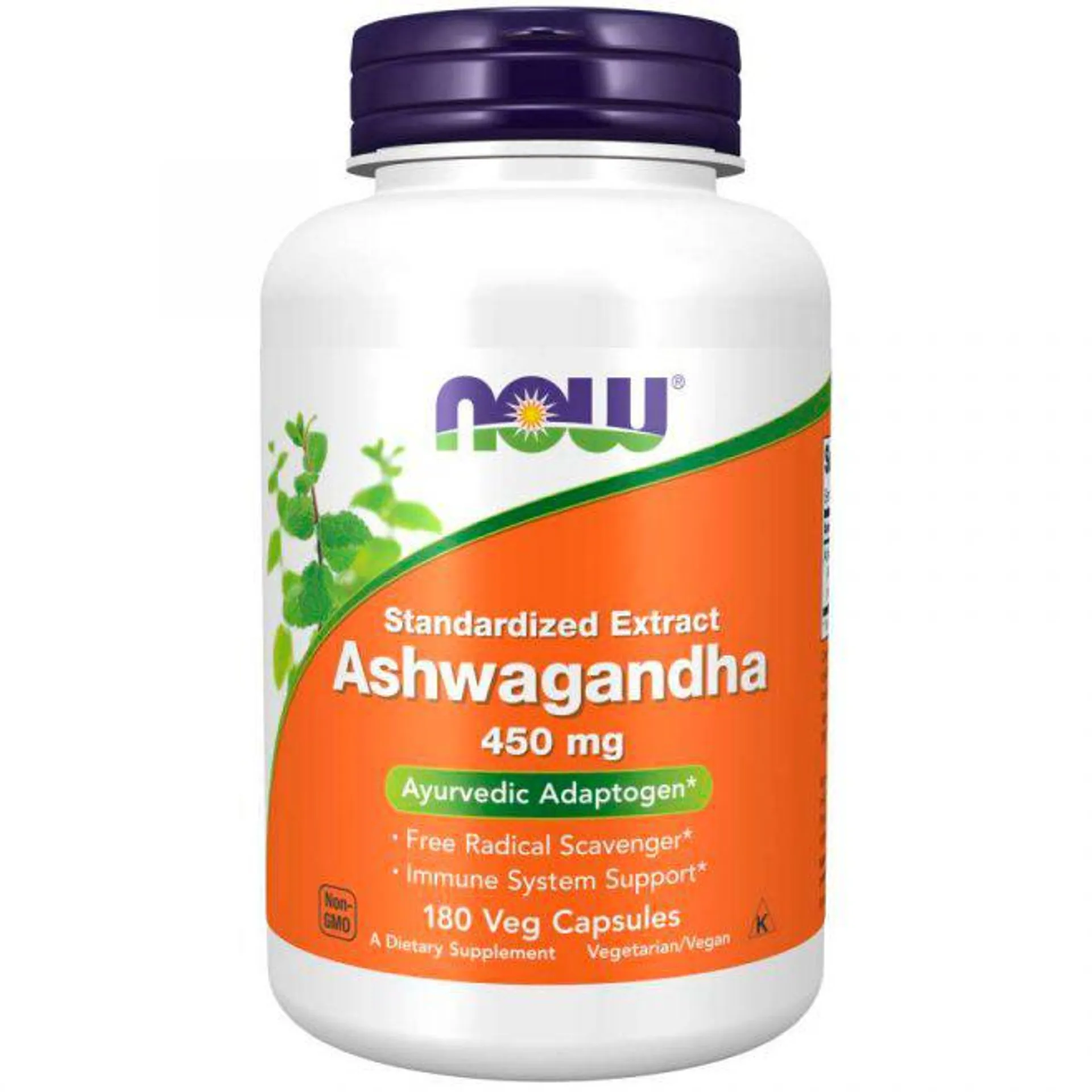 Now ashwaghanda 450 mg 180 kapsler