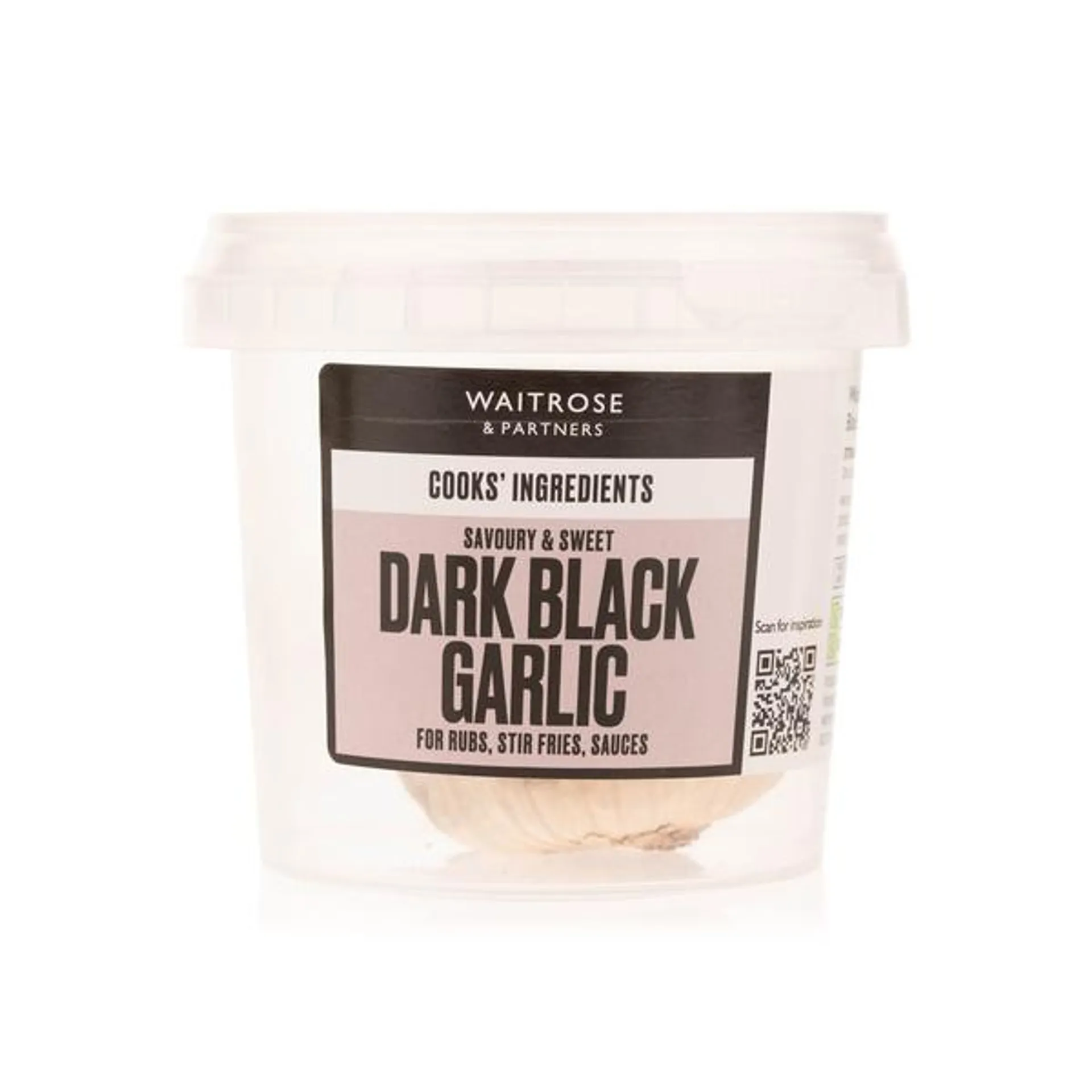 Waitrose Cooks' Ingredients Dark Black Garlic