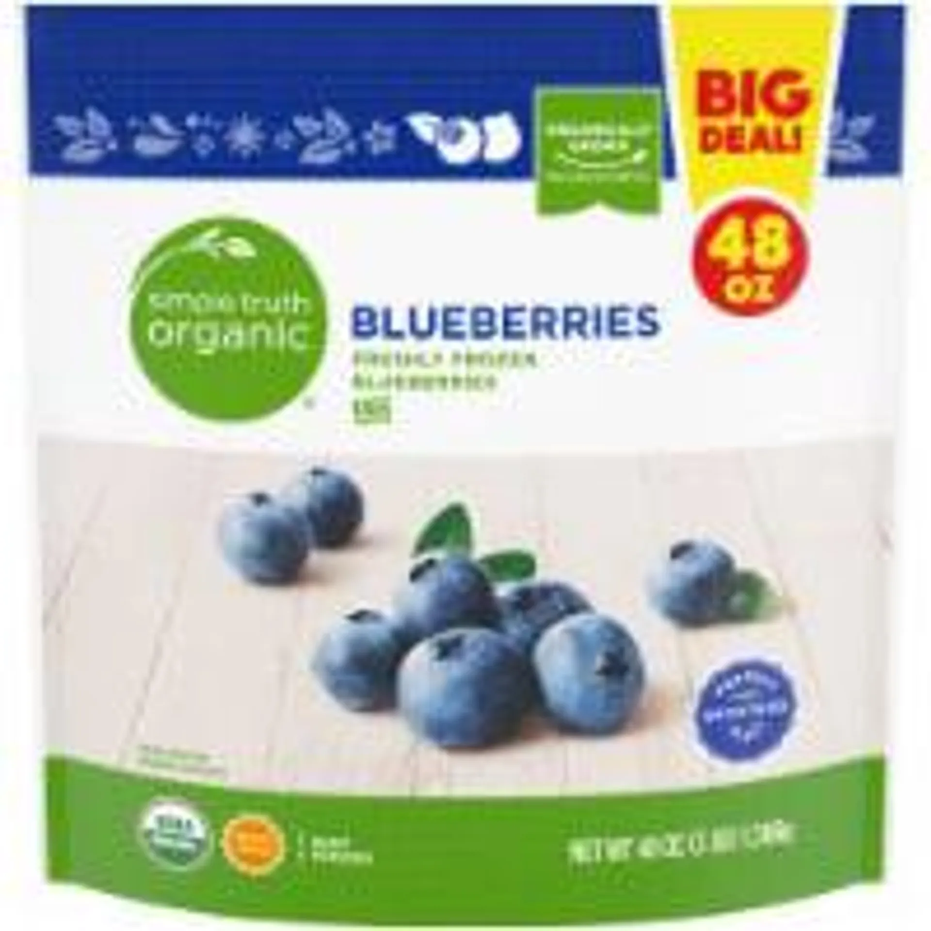 Simple Truth Organic® Freshly Frozen Blueberries BIG Deal!