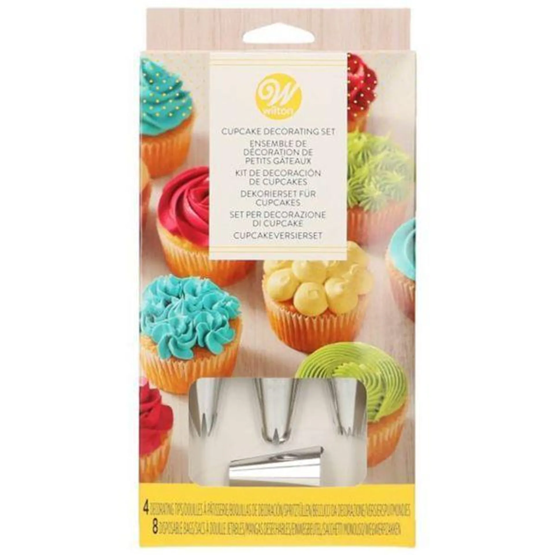 Muffins dekoreringssett f/ cupcakes 12 deler