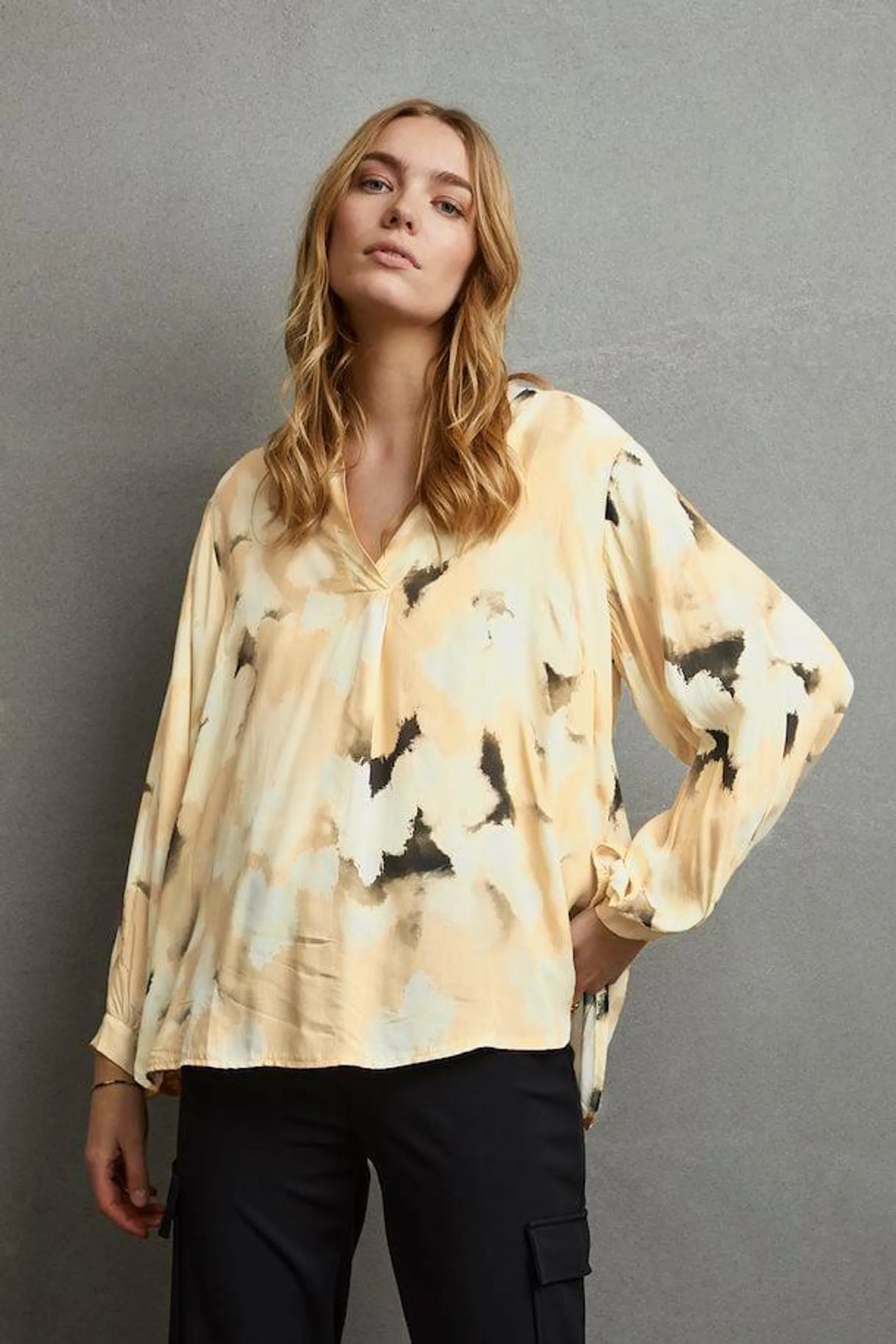Langermet bluse