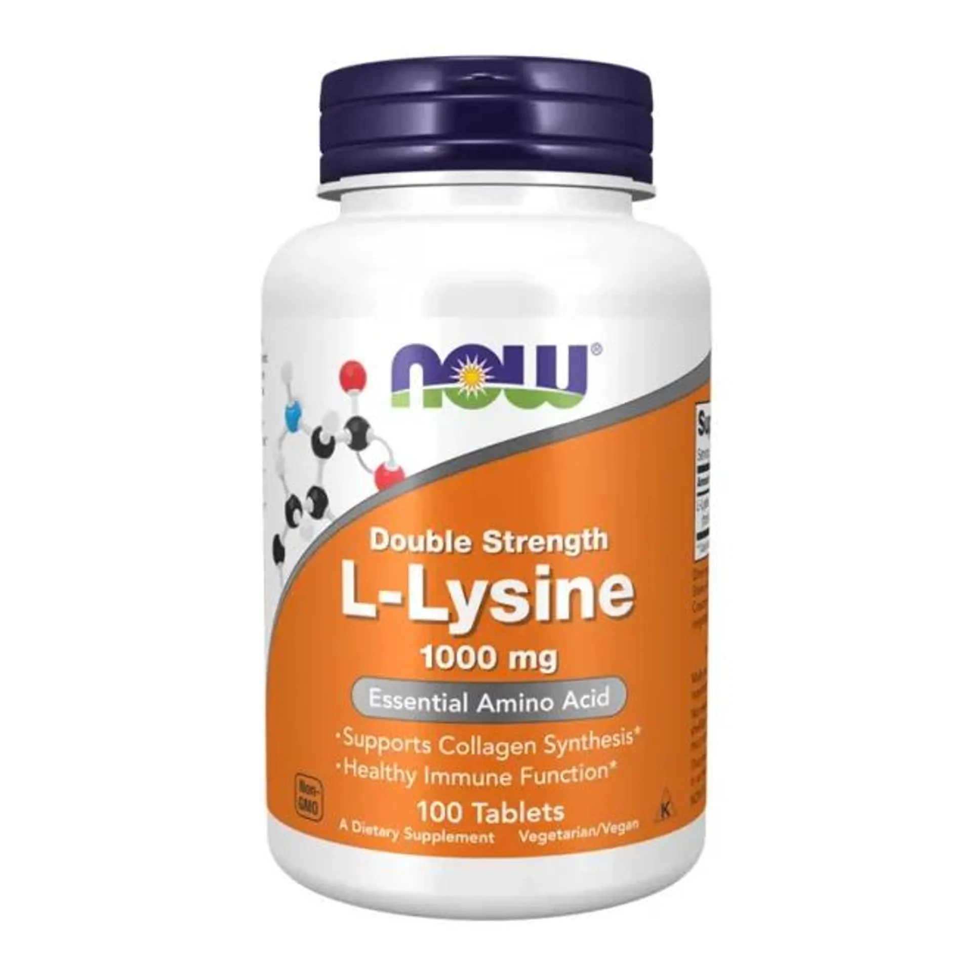 Now L-lysine 1000 mg 1000 tabletter