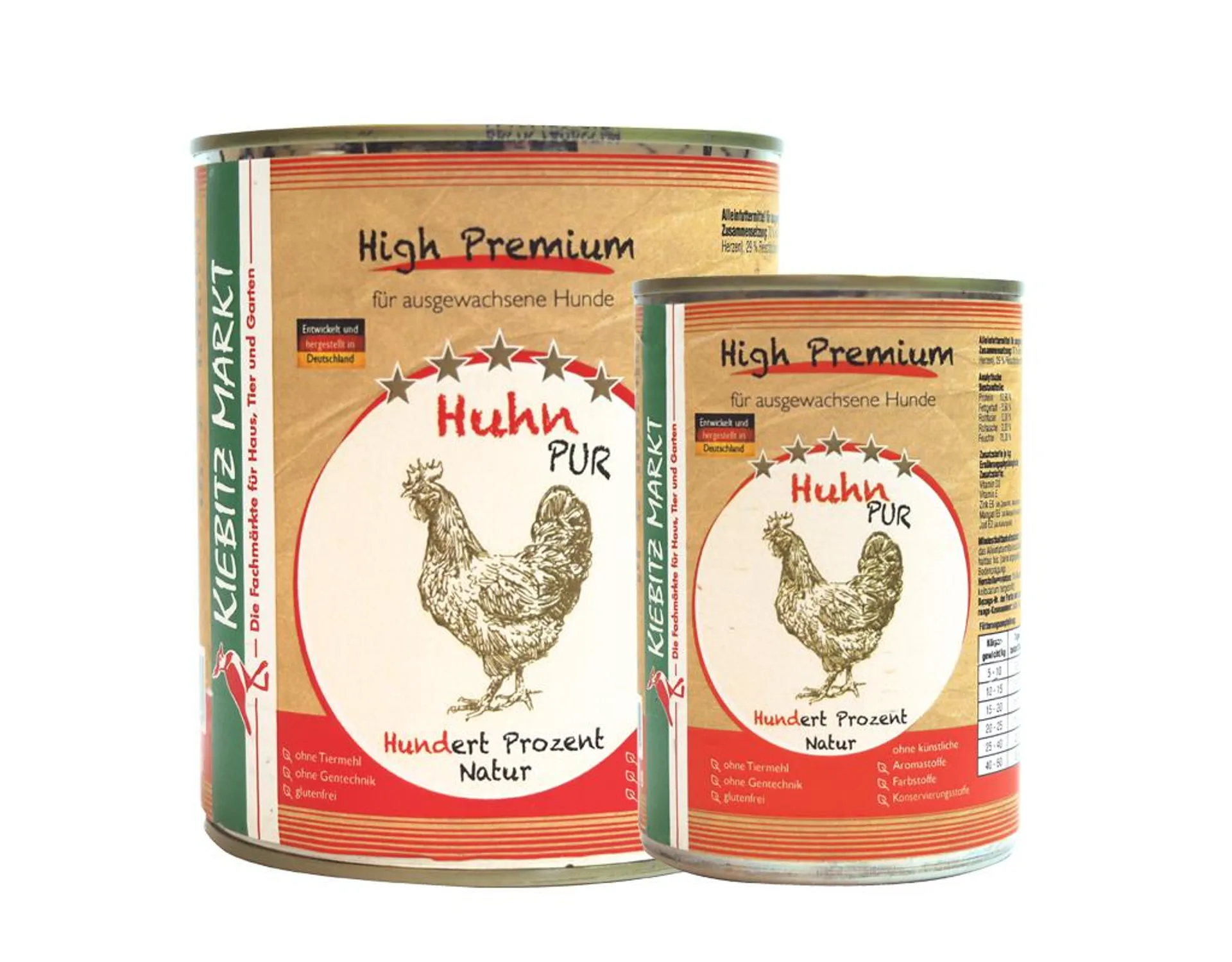 High Premium Huhn pur