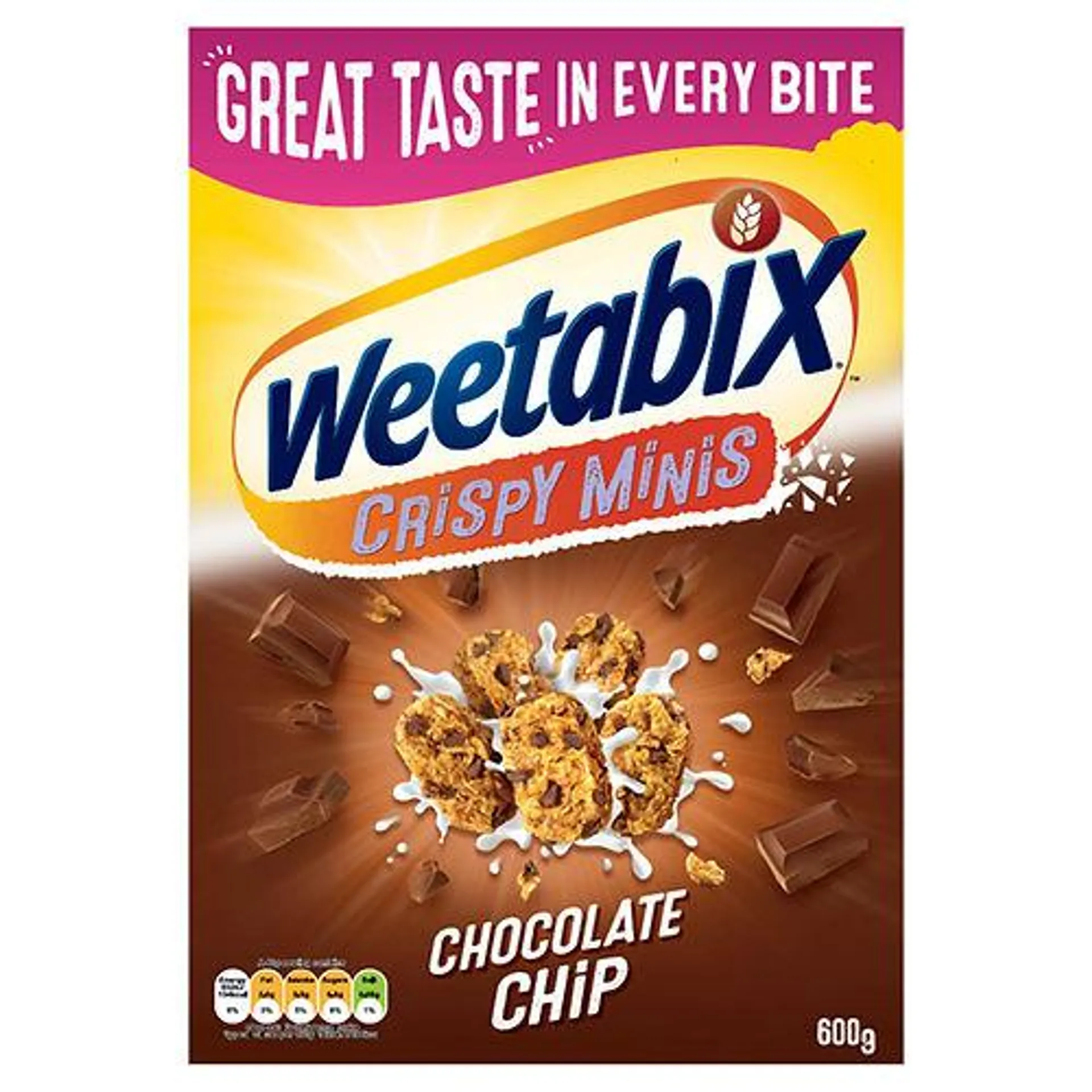 Weetabix 600g Chocolate Chip Minis #57294