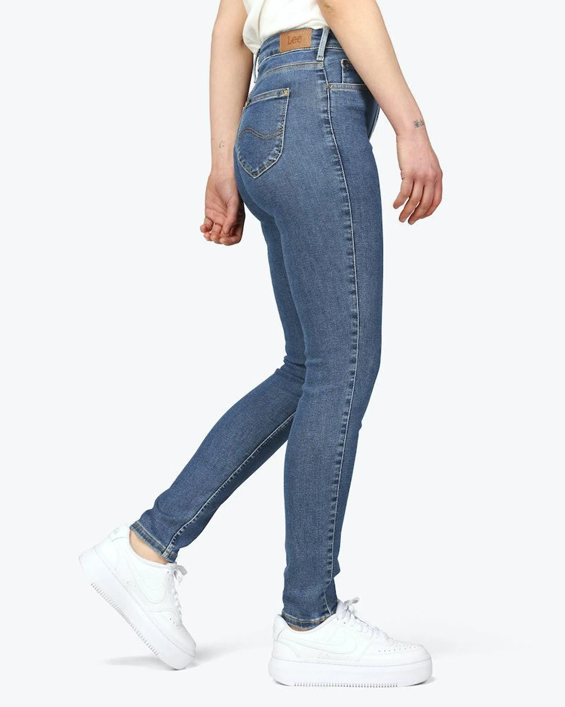 Foreverfit Medium Blå Jeans