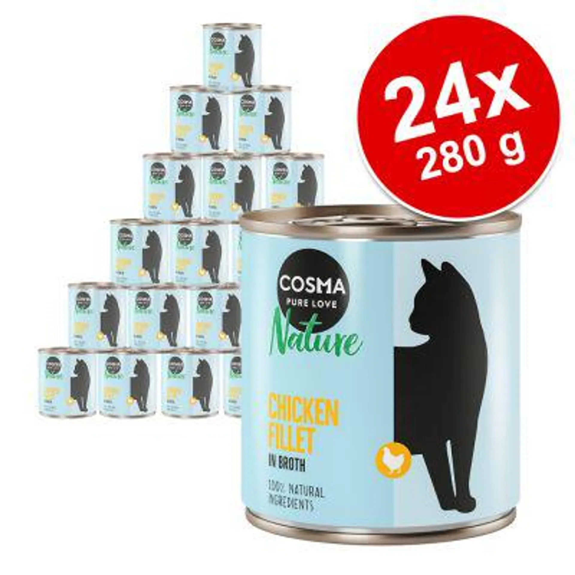 Sparpaket Cosma Nature 24 x 280 g