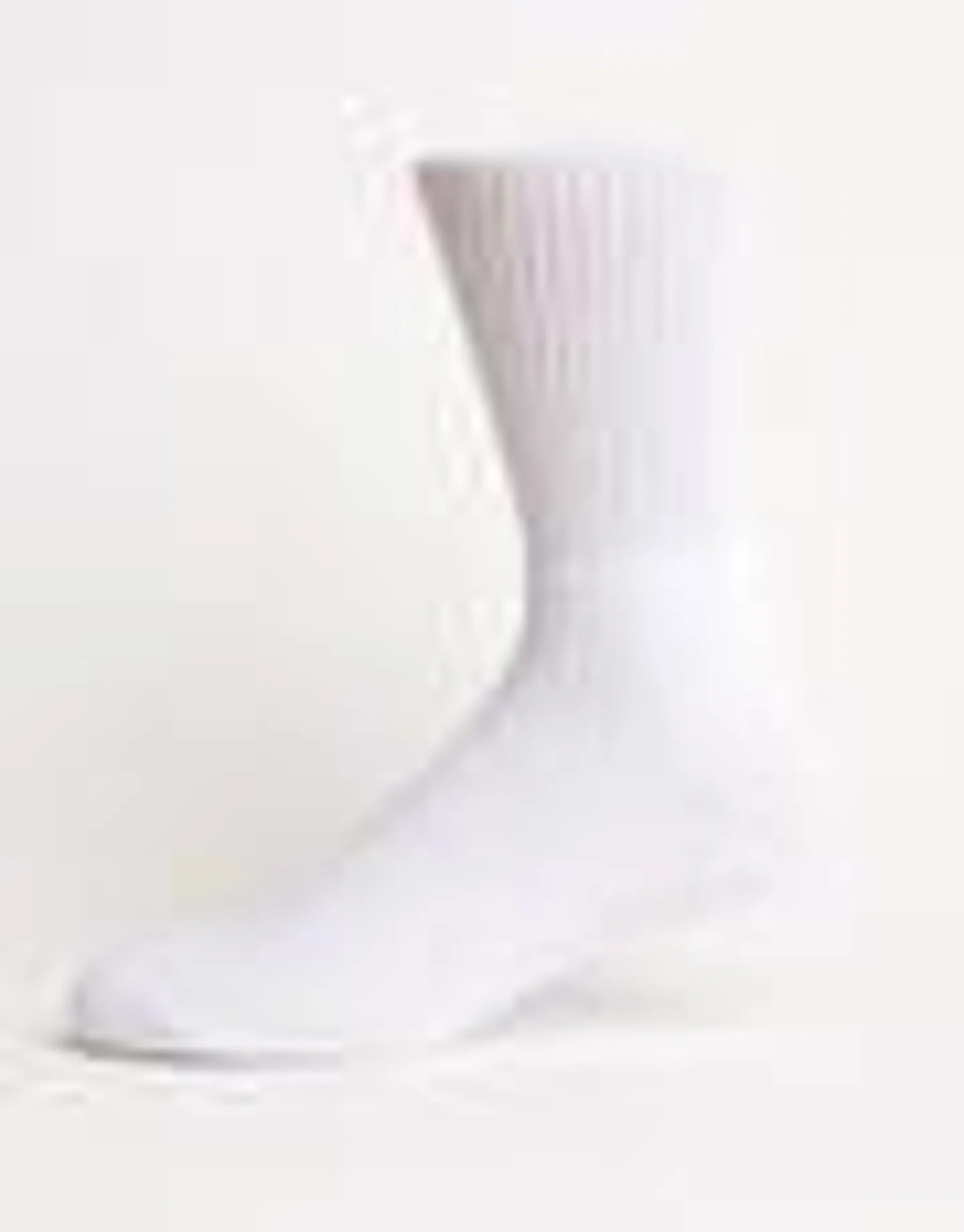 Plain Sport Socks in White