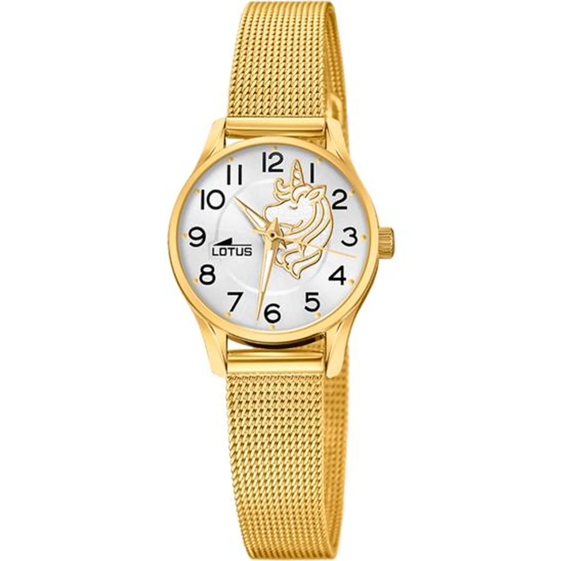 RELOJ INFANTIL LOTUS JUNIOR CON ESFERA PLATEADA 18572/C