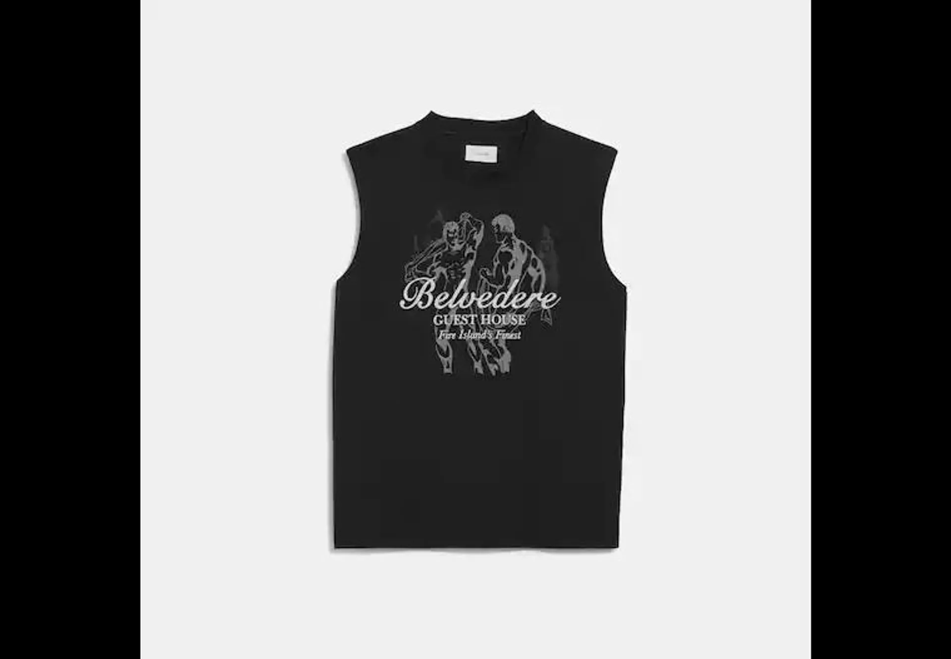 Tank Top With Belvedere Guest House Graphic