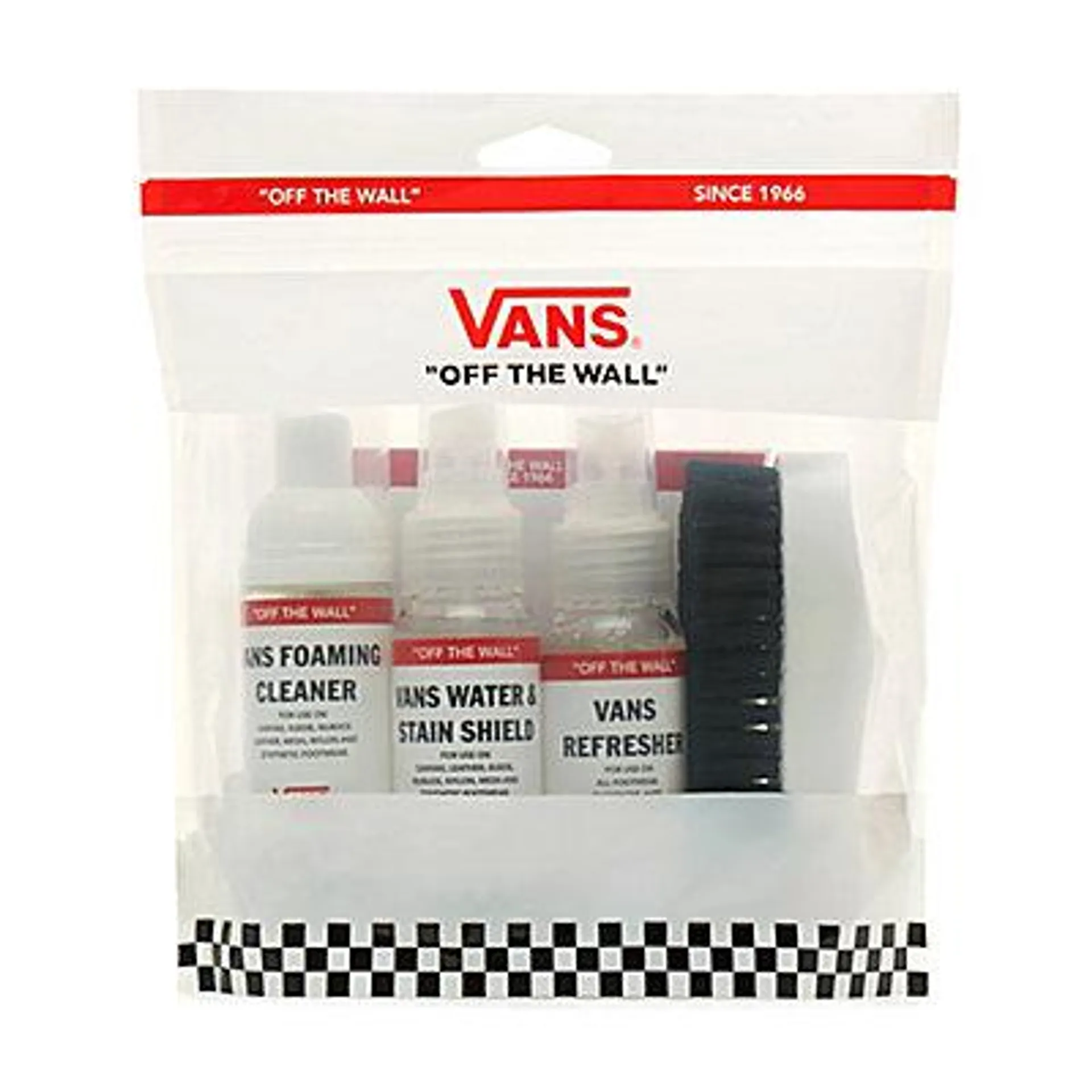 Kit de viaje para el cuidado de las zapatillas Vans