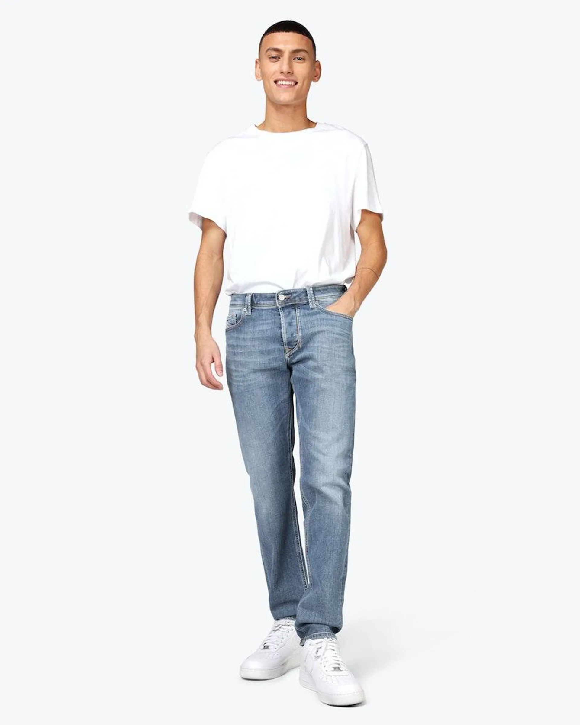 Larkee-Beex Lys Blå Jeans